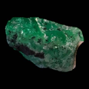 Natural emerald crystal from colombia, raw green emerald with matrix, rough emerald specimen for collectors