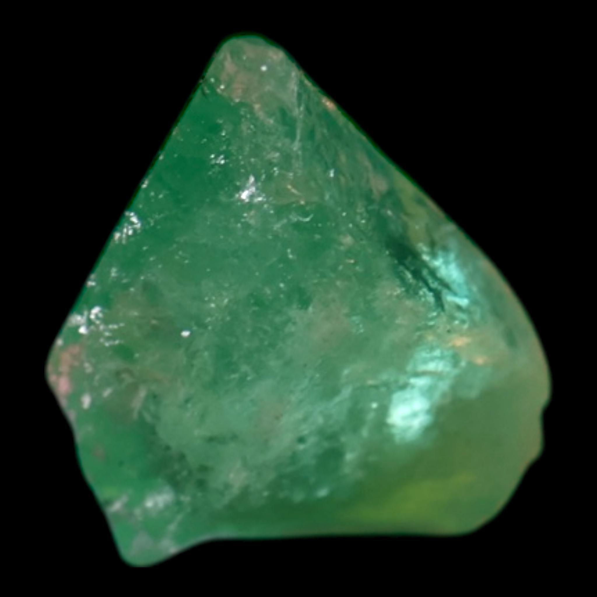 Natural emerald crystal from colombia, vivid green raw emerald for jewellery making or display, may birthstone collector specimen - Image 3