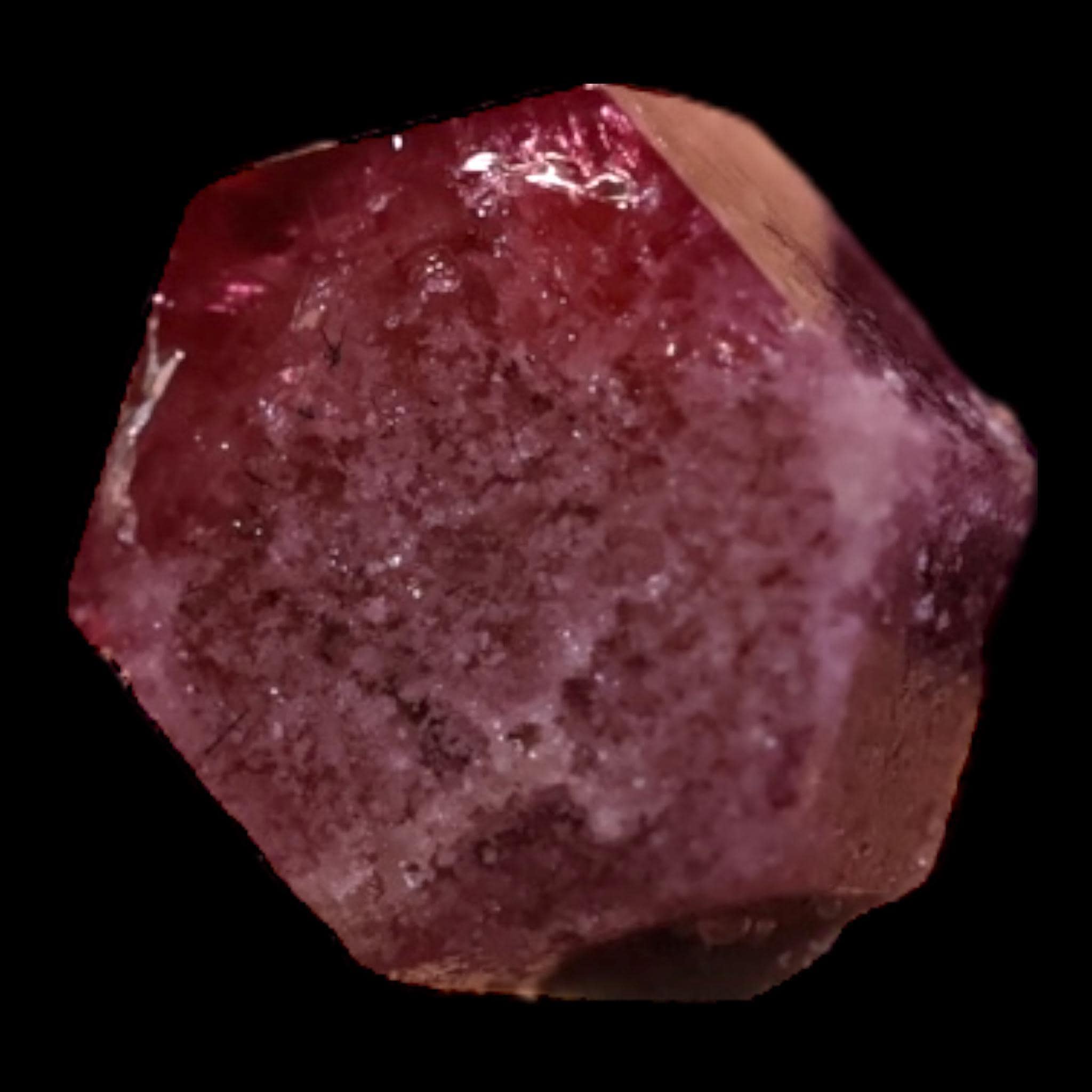 Red beryl crystal from utah, rare natural red crystal for collectors, vivid red beryl specimen - Image 7