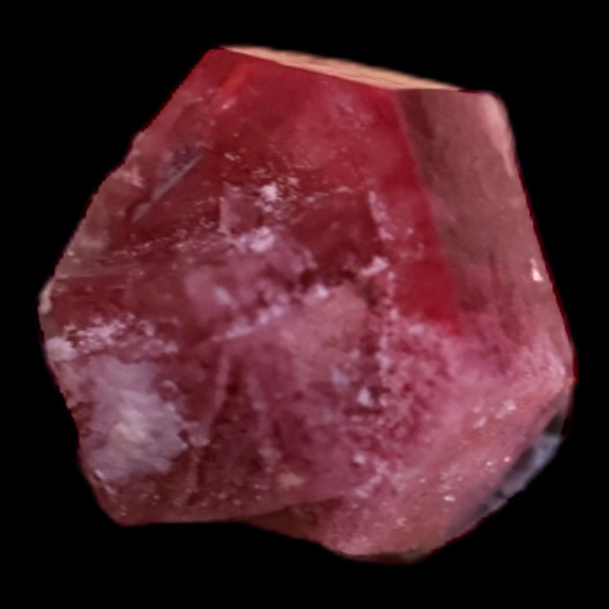 Red beryl crystal from utah, rare natural red crystal for collectors, vivid red beryl specimen - Image 4