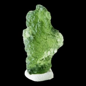 Moldavite tektite high grade specimen from chlum in czech republic perfect for collectors or spiritual work