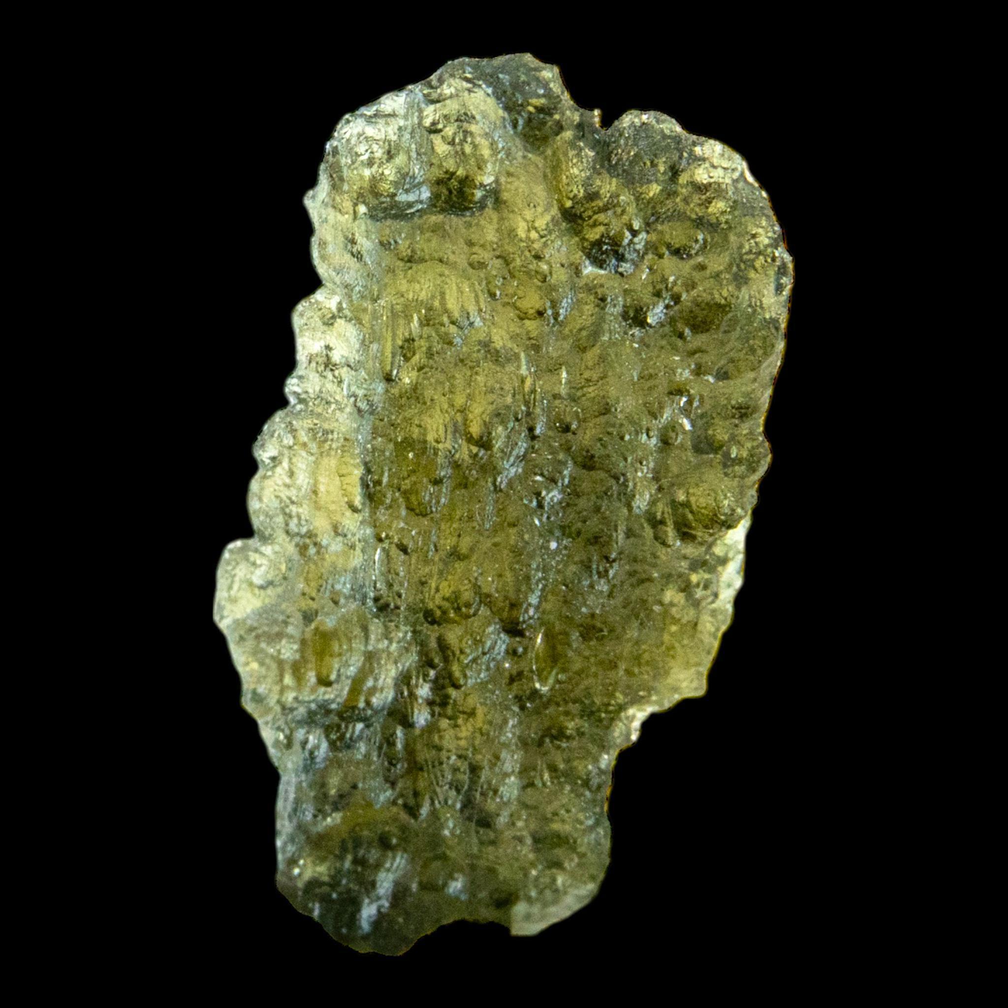 Moldavite natural green tektite from chlum czech republic, real moldavite for collectors and meditation spaces - Image 3