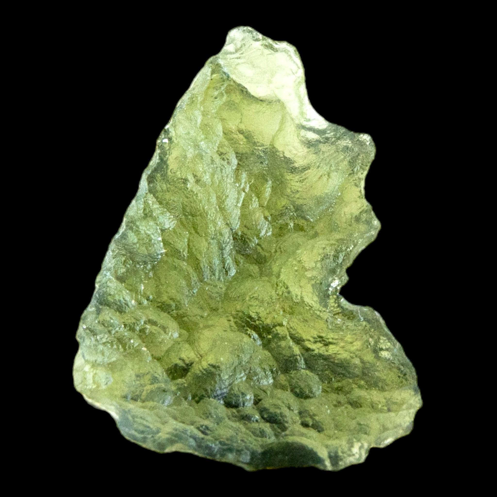 Natural moldavite crystal from chlum czech republic, real tektite for collectors, authentic raw moldavite for meditation and home decor - Image 5