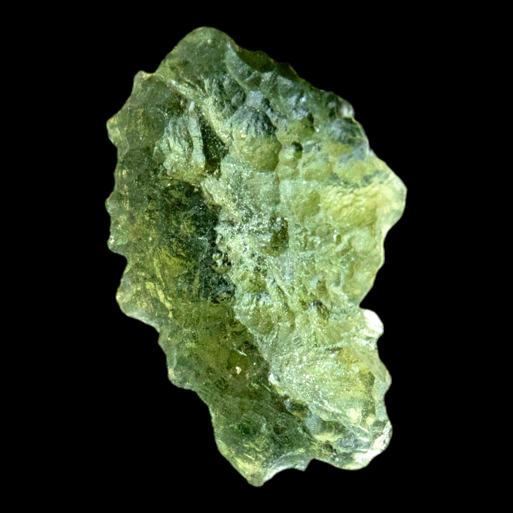 Natural moldavite crystal from chlum czech republic, real tektite for collectors, authentic raw moldavite for meditation and home decor - Image 7