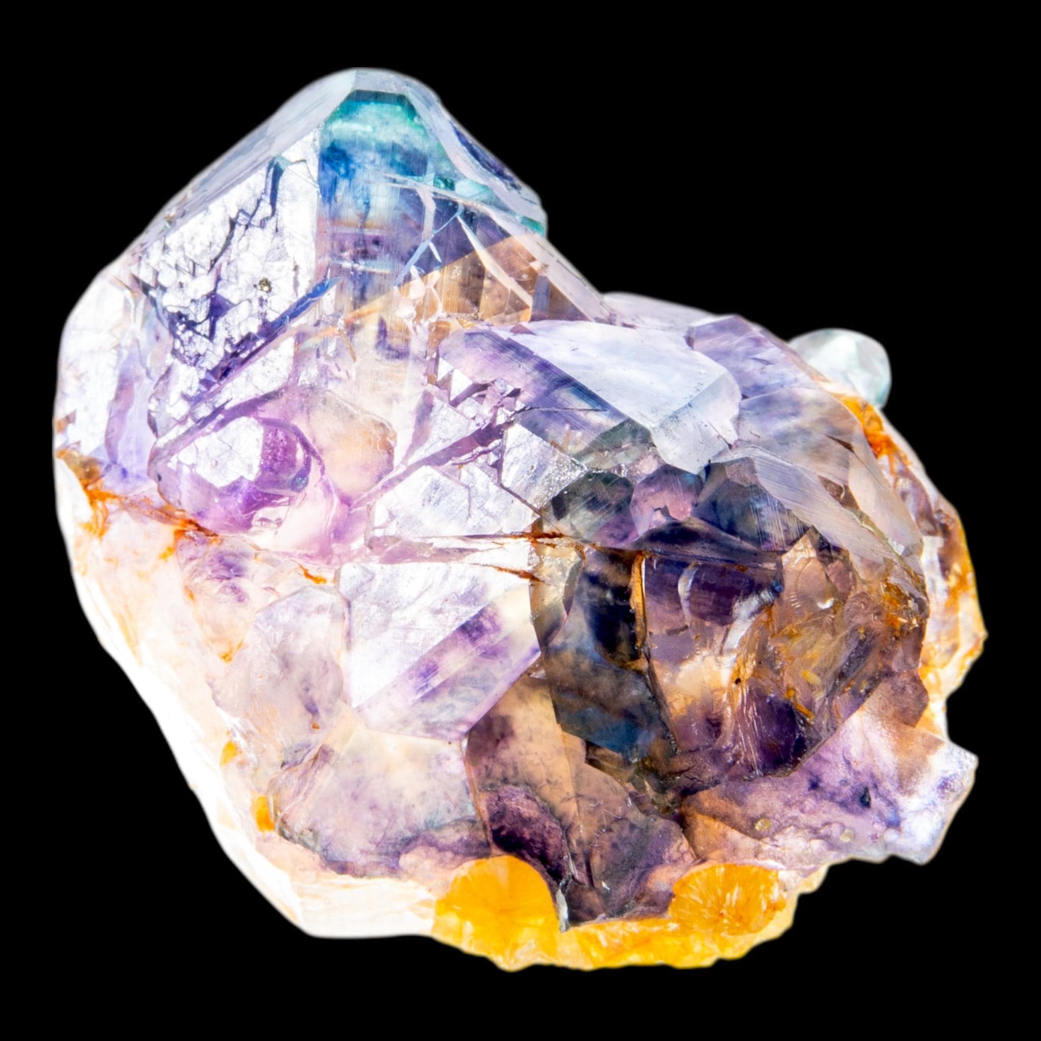 Purple fluorite crystal natural fluorite specimen small fluorite cluster for collectors and home decor - Image 5
