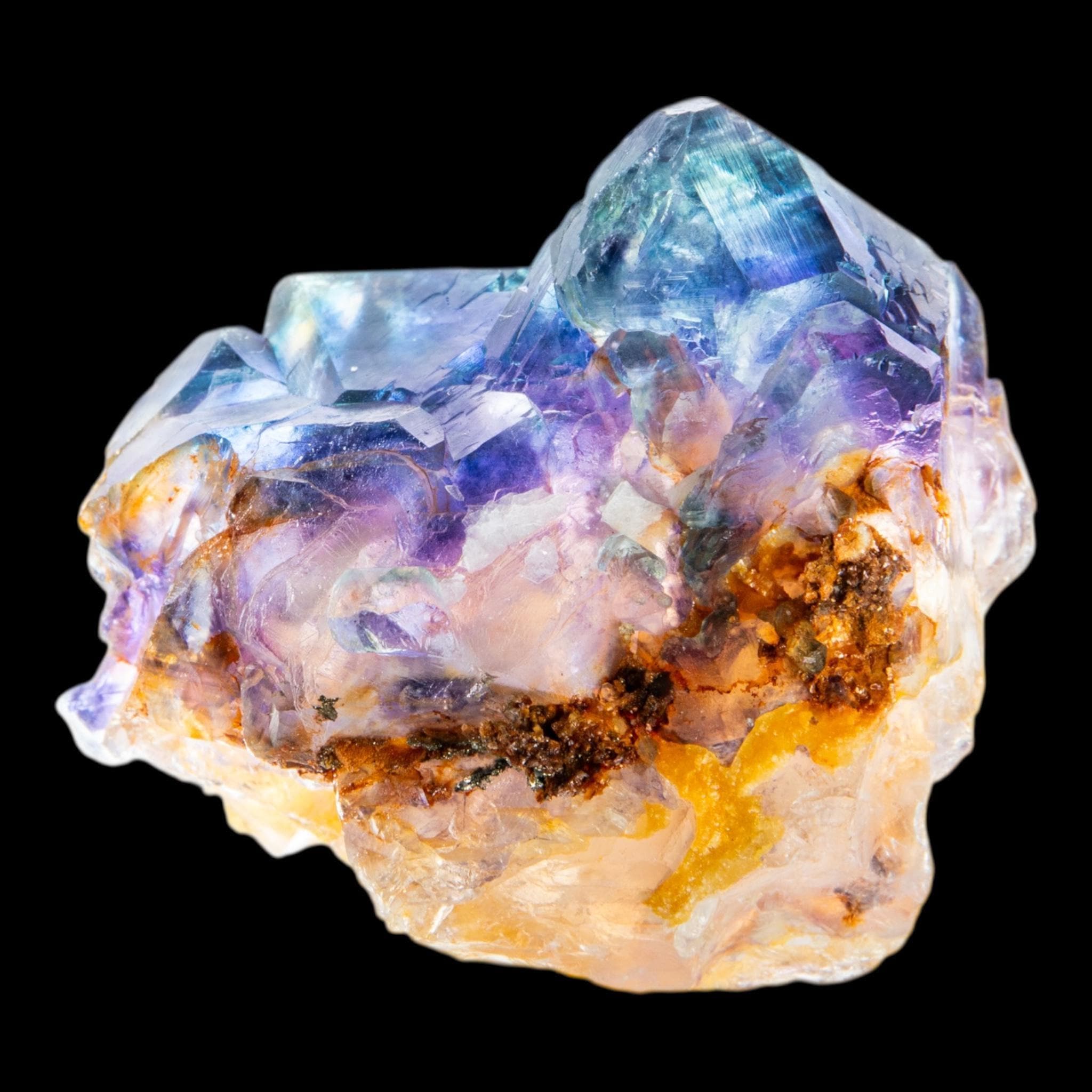 Purple fluorite crystal natural fluorite specimen small fluorite cluster for collectors and home decor - Image 8