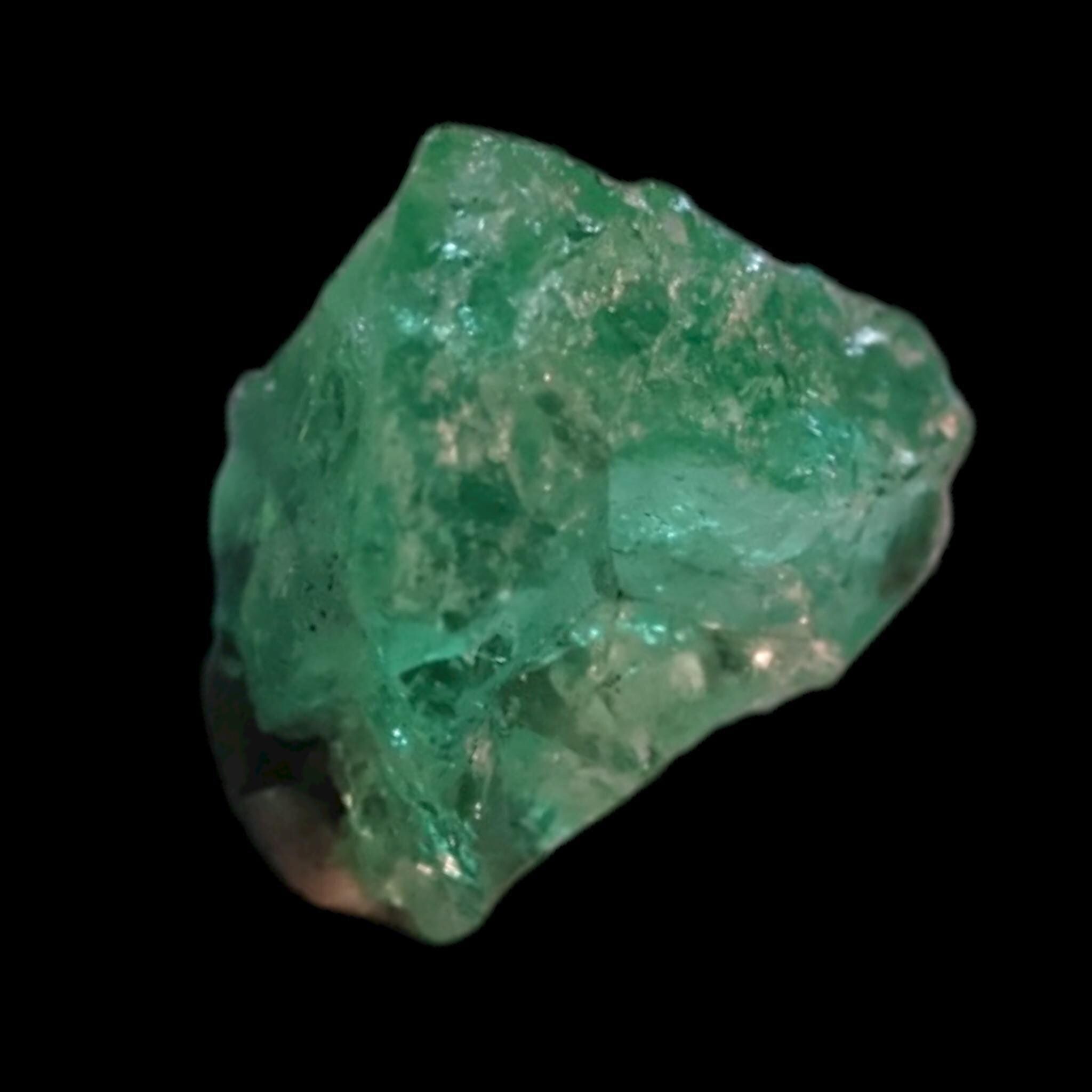 Raw emerald crystal for jewellery making, natural colombian emerald, green emerald for wire wrapping or mineral collectors - Image 8