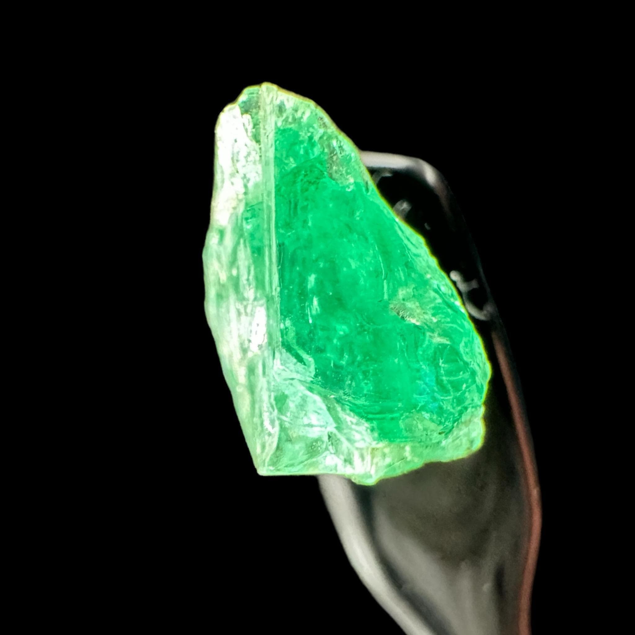 Raw colombian emerald crystal natural green emerald rough stone uncut emerald specimen from colombia mineral for collectors - Image 5