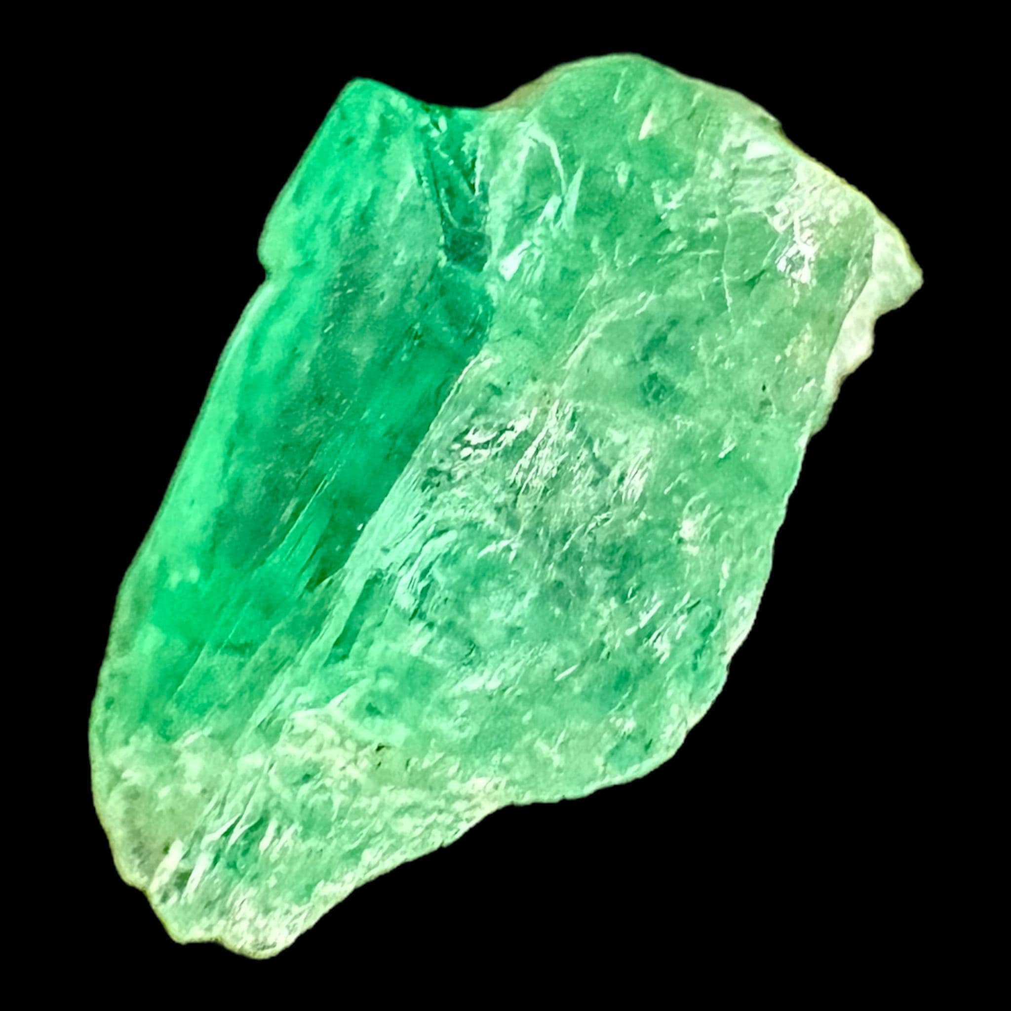Raw colombian emerald crystal natural green emerald rough stone uncut emerald specimen from colombia mineral for collectors - Image 7