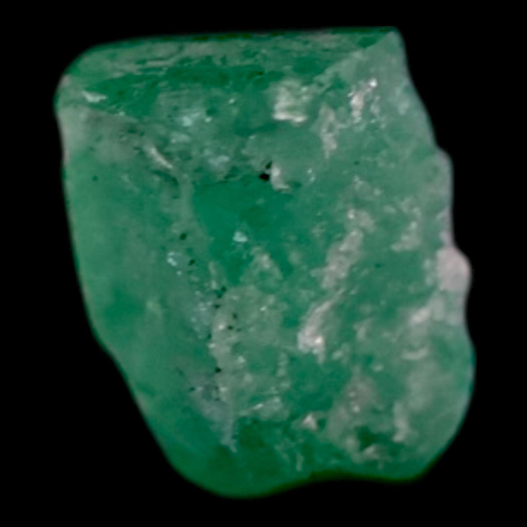 Natural emerald crystal from colombia, raw green emerald fragment, rough emerald specimen for collectors - Image 5