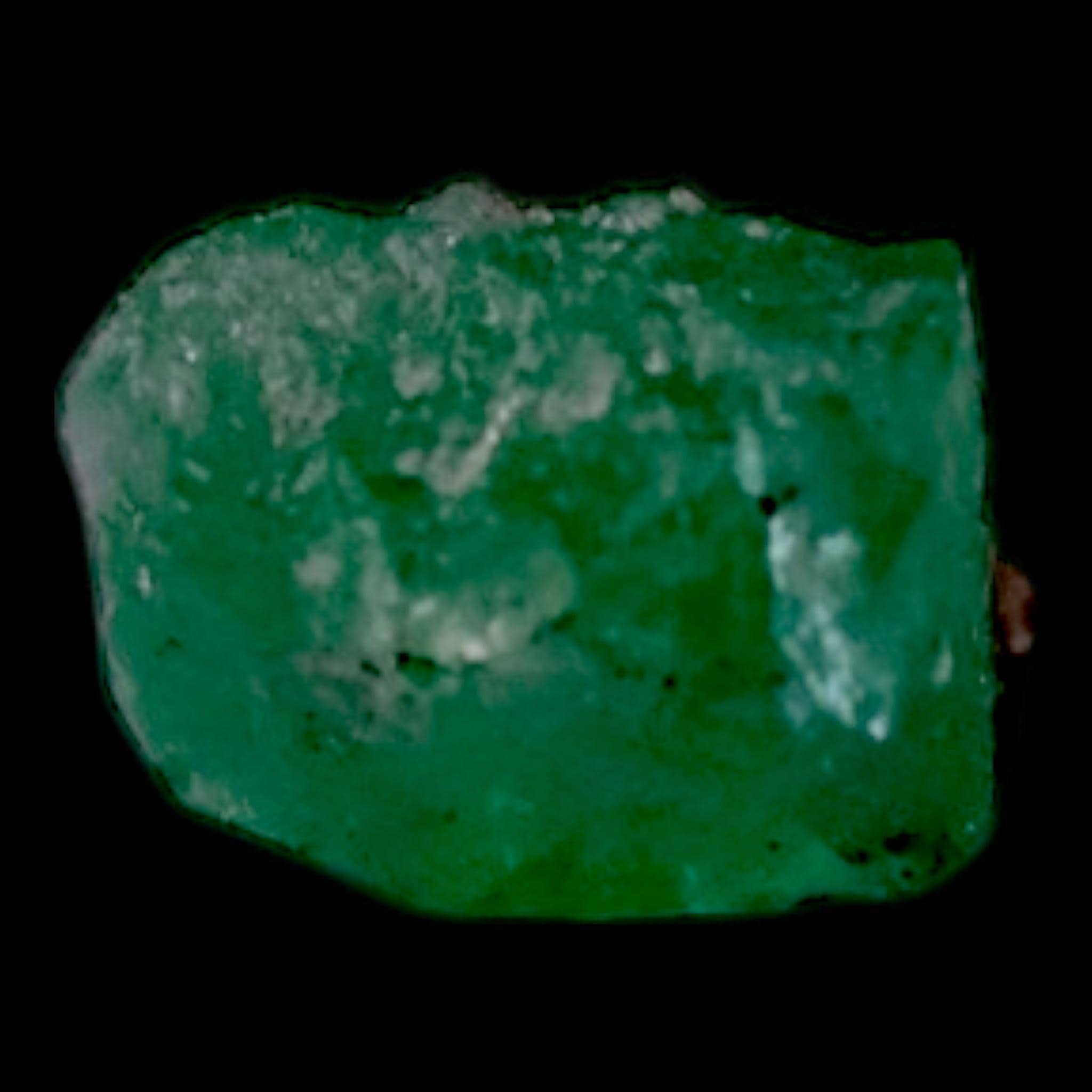 Natural emerald crystal from colombia, raw green emerald fragment, rough emerald specimen for collectors - Image 7