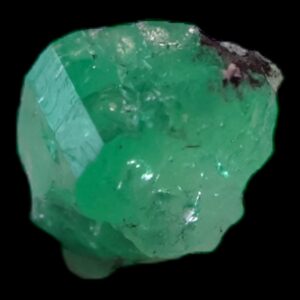 Natural emerald crystal from colombia, vivid green terminated emerald for jewellery, for micro crystal collectors or may birthstone gift