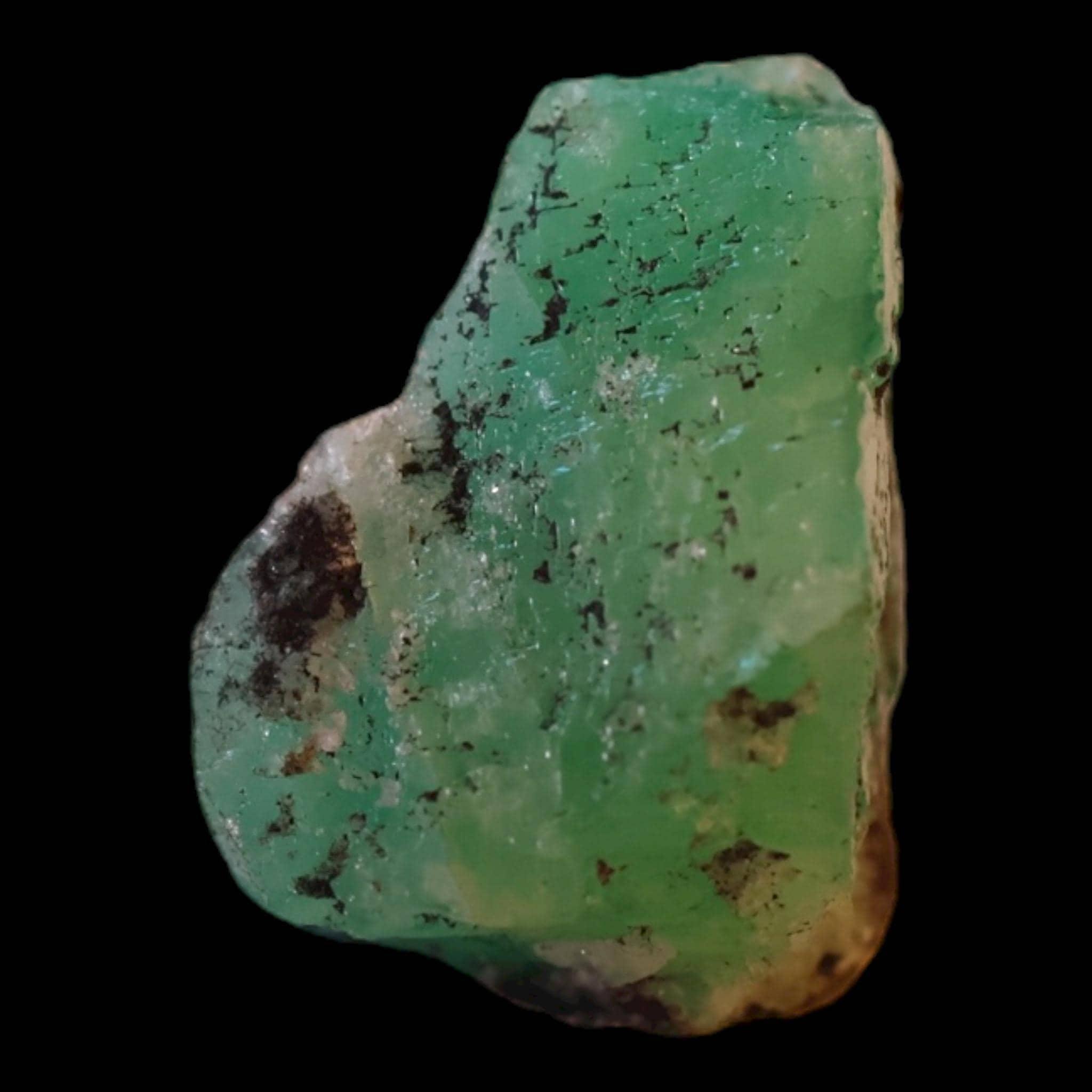 Natural emerald crystal from colombia, green raw emerald specimen for collectors, authentic mineral from the muzo belt - Image 6