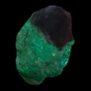 Natural emerald crystal from colombia, raw green emerald specimen, translucent rough emerald mineral for collectors