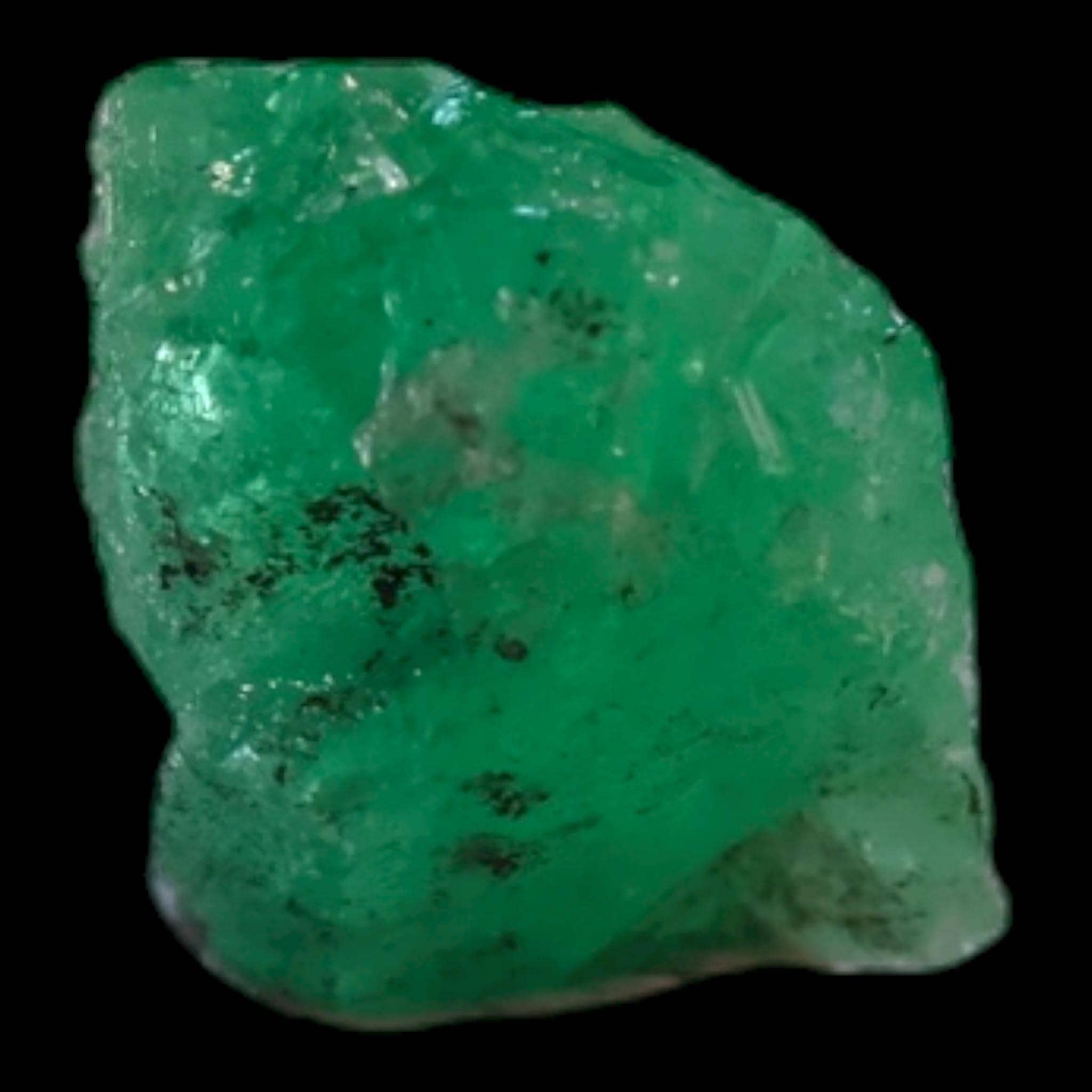 Raw emerald crystal, colombian emerald specimen with premium colour, green emerald for collectors display birthdays or anniversaries - Image 4