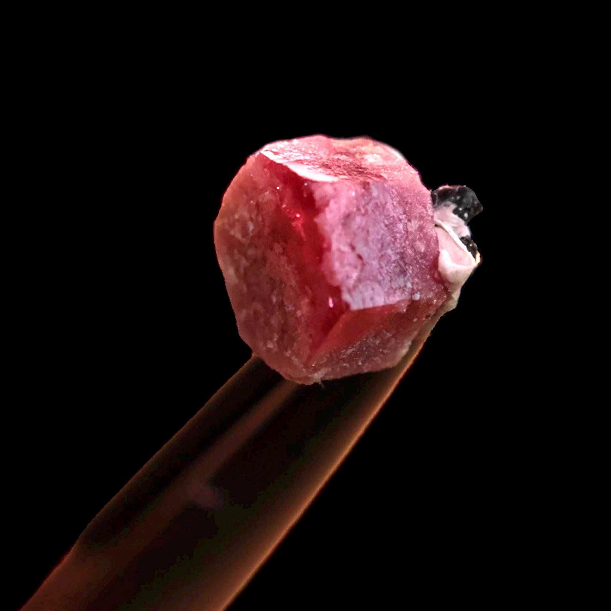 Red beryl crystal natural utah specimencollector thumbnail mineral rare red beryl specimen clean hexagonal crystal - Image 2