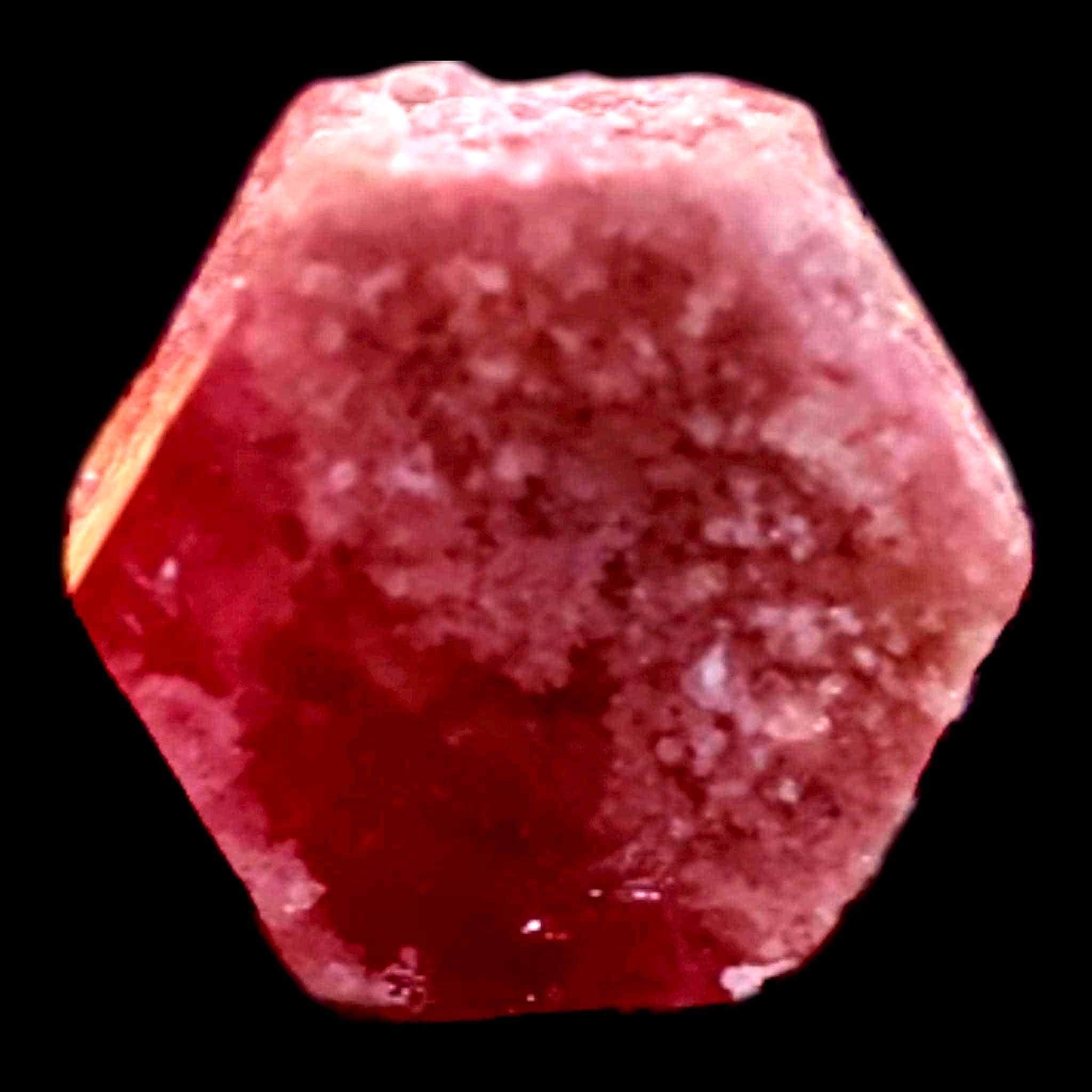 Red beryl crystal natural utah specimencollector thumbnail mineral rare red beryl specimen clean hexagonal crystal - Image 3