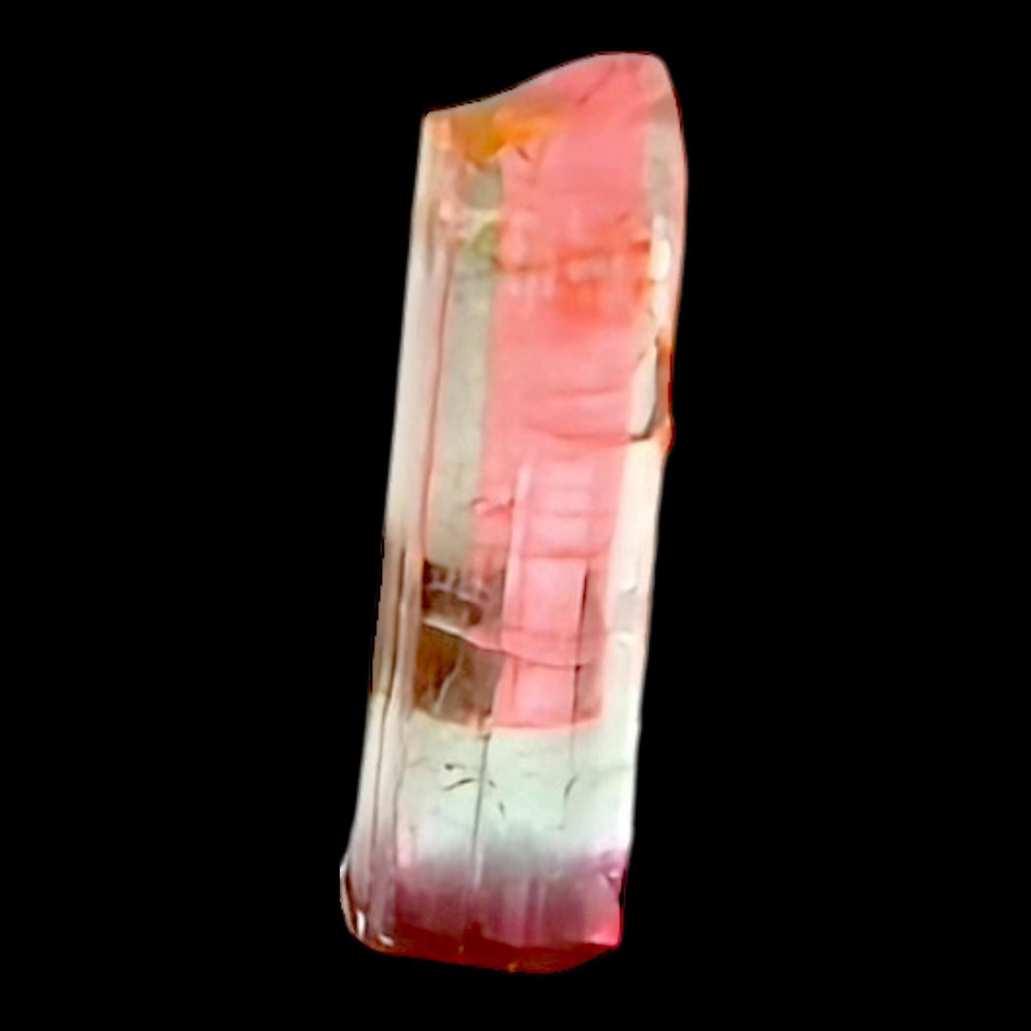 Tricolour tourmaline crystals, multicoloured tourmaline, elbaite tourmaline, ideal for jewellery makers, crystal collectors or crystal grids - Image 3