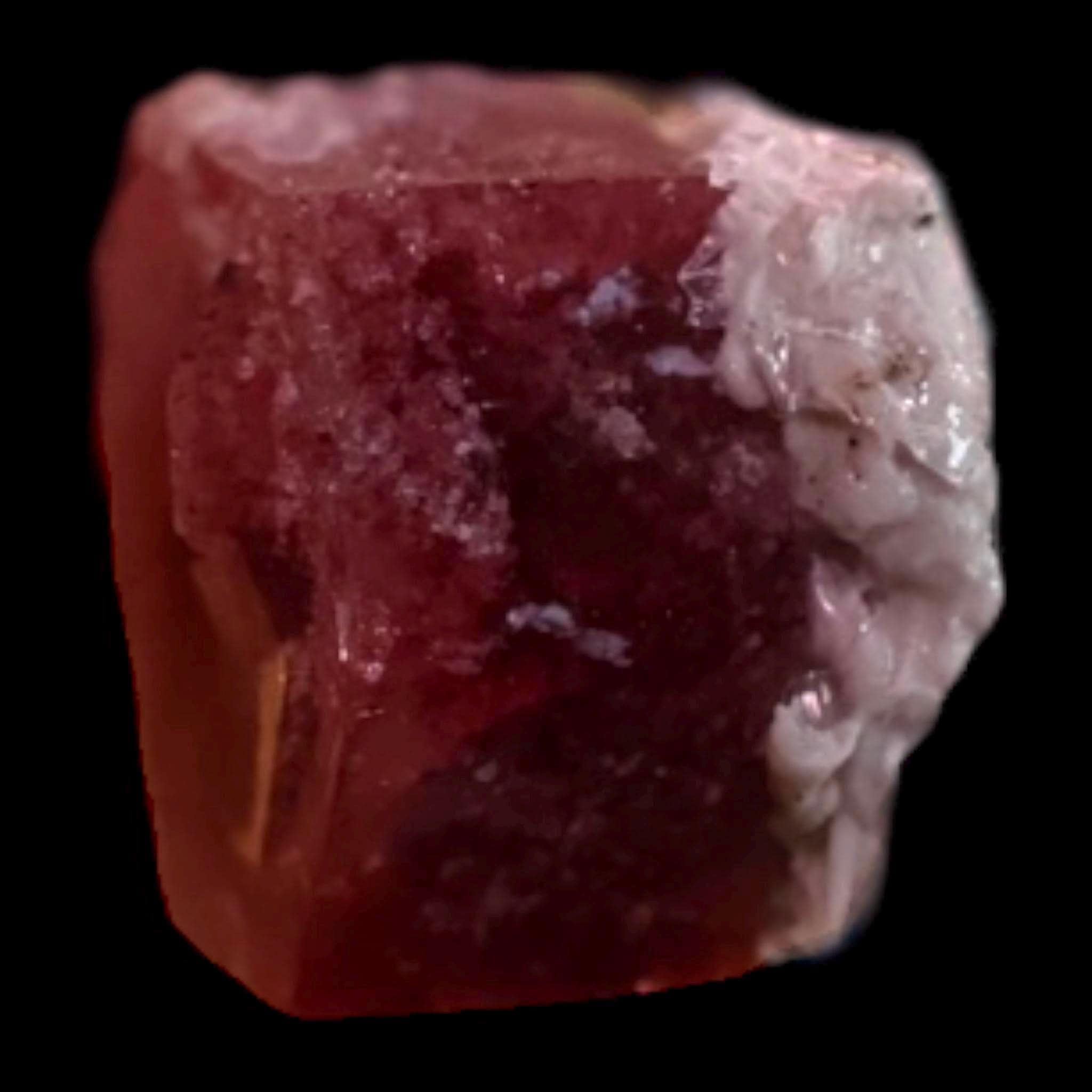 Red beryl crystal from utah natural rare mineral specimen - Image 5