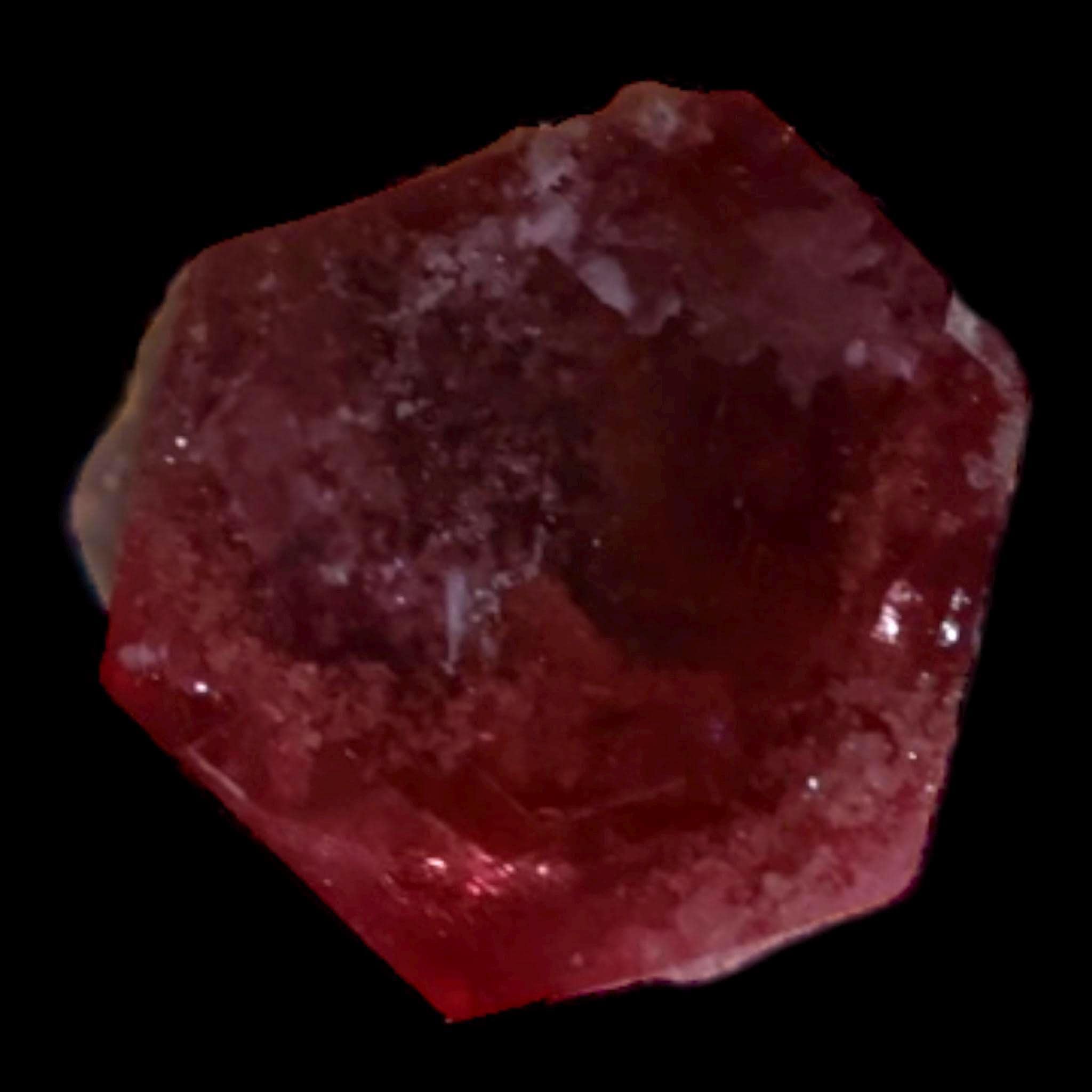 Red beryl crystal from utah natural rare mineral specimen - Image 7