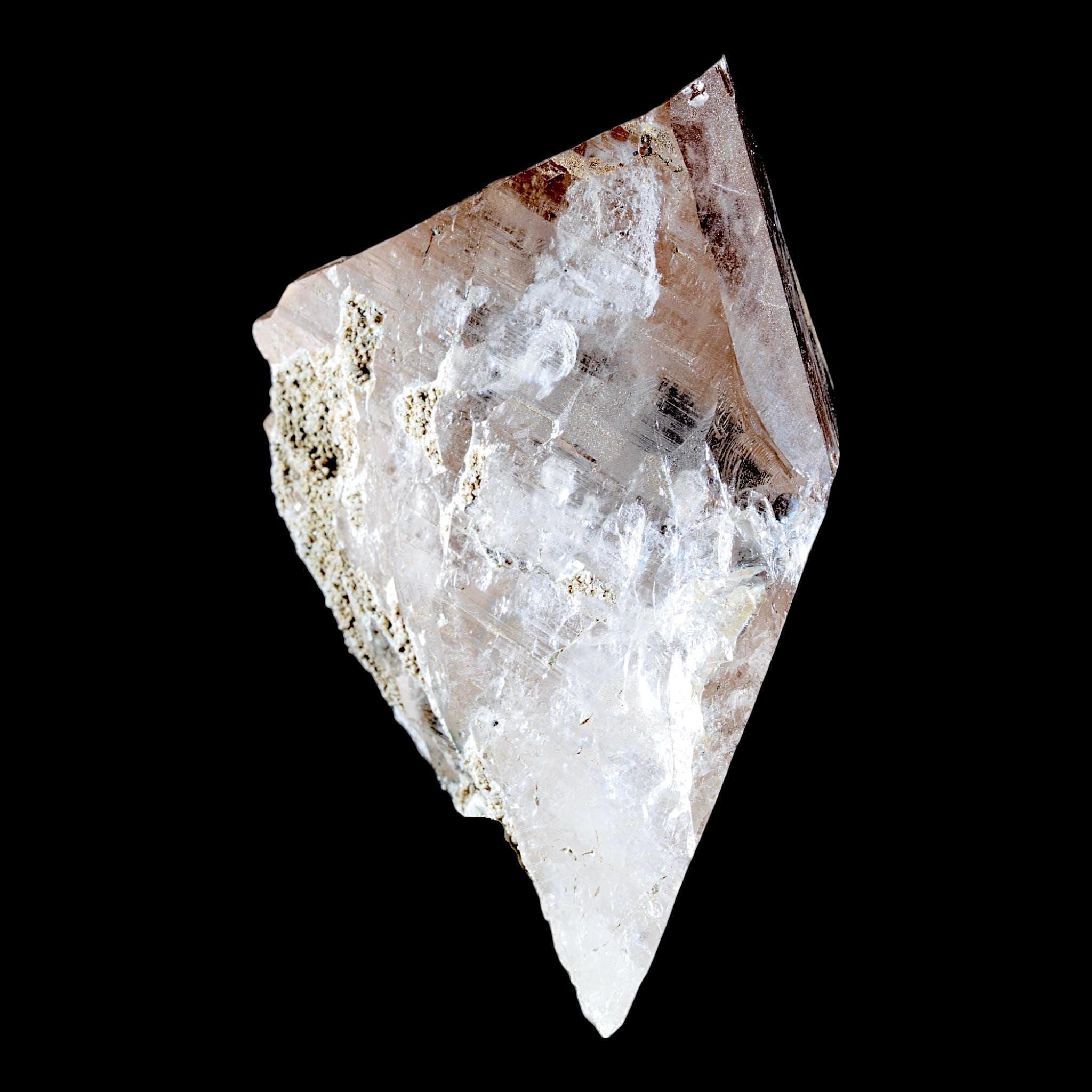 Smoky quartz crystal point, natural smoky quartz specimen, cabinet mineral for collectors, crystal home decor