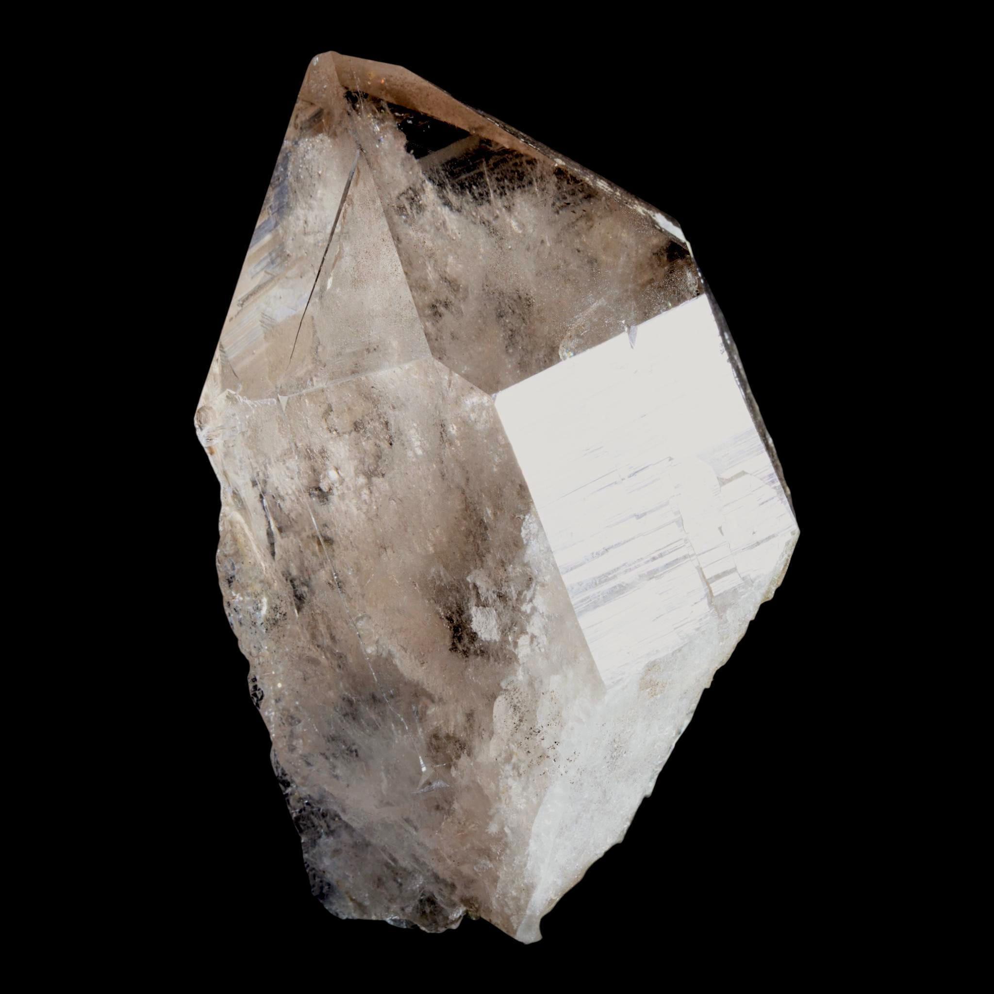 Smoky quartz crystal point, natural smoky quartz specimen, cabinet mineral for collectors, crystal home decor - Image 3