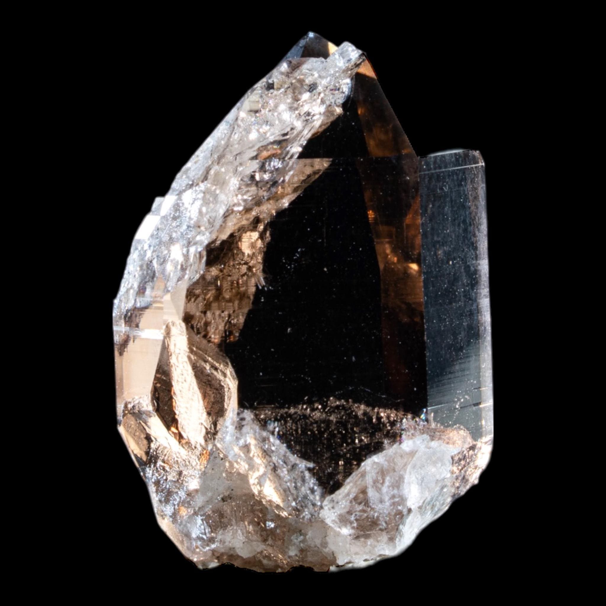 Morion Smoky quartz crystal dark raw quartz crystal natural quartz specimen black quartz crystal for display collectors crystal gift - Image 2