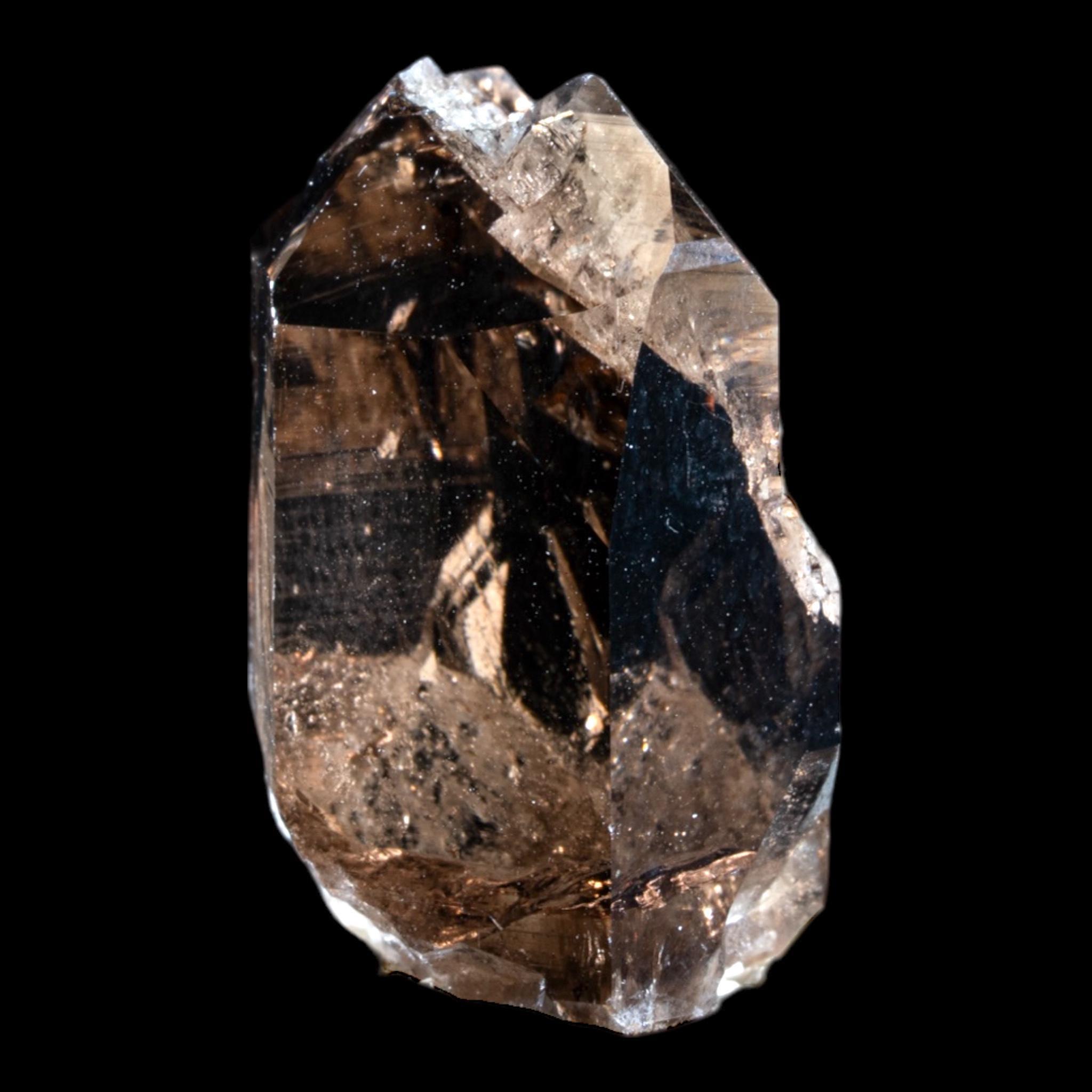 Morion Smoky quartz crystal dark raw quartz crystal natural quartz specimen black quartz crystal for display collectors crystal gift - Image 4