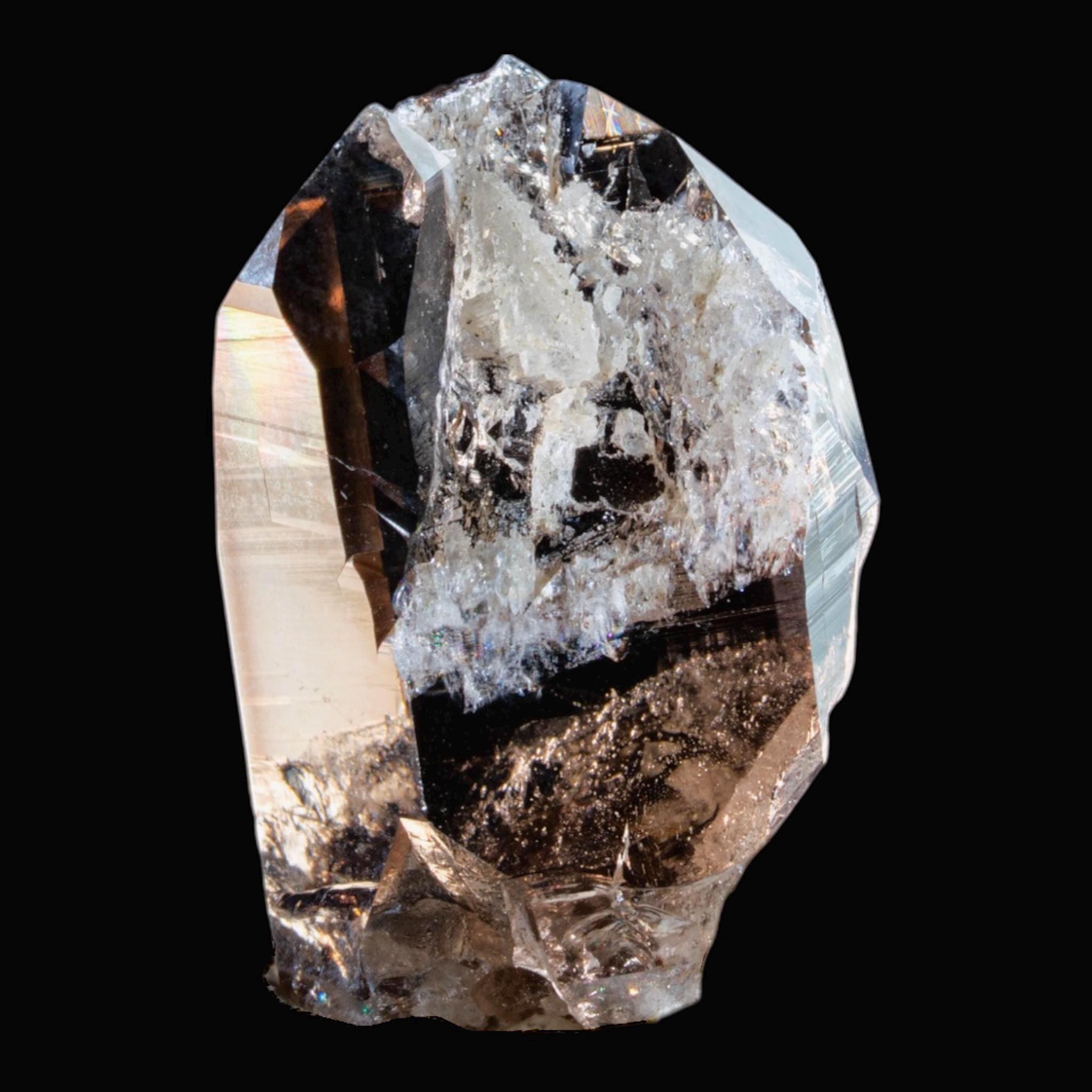 Morion Smoky quartz crystal dark raw quartz crystal natural quartz specimen black quartz crystal for display collectors crystal gift - Image 6