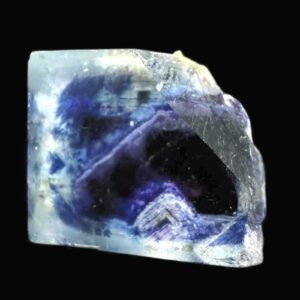Fluorite crystal phantom formation, raw green and purple fluorite from china, chinese mineral specimen, crystal for display or collection