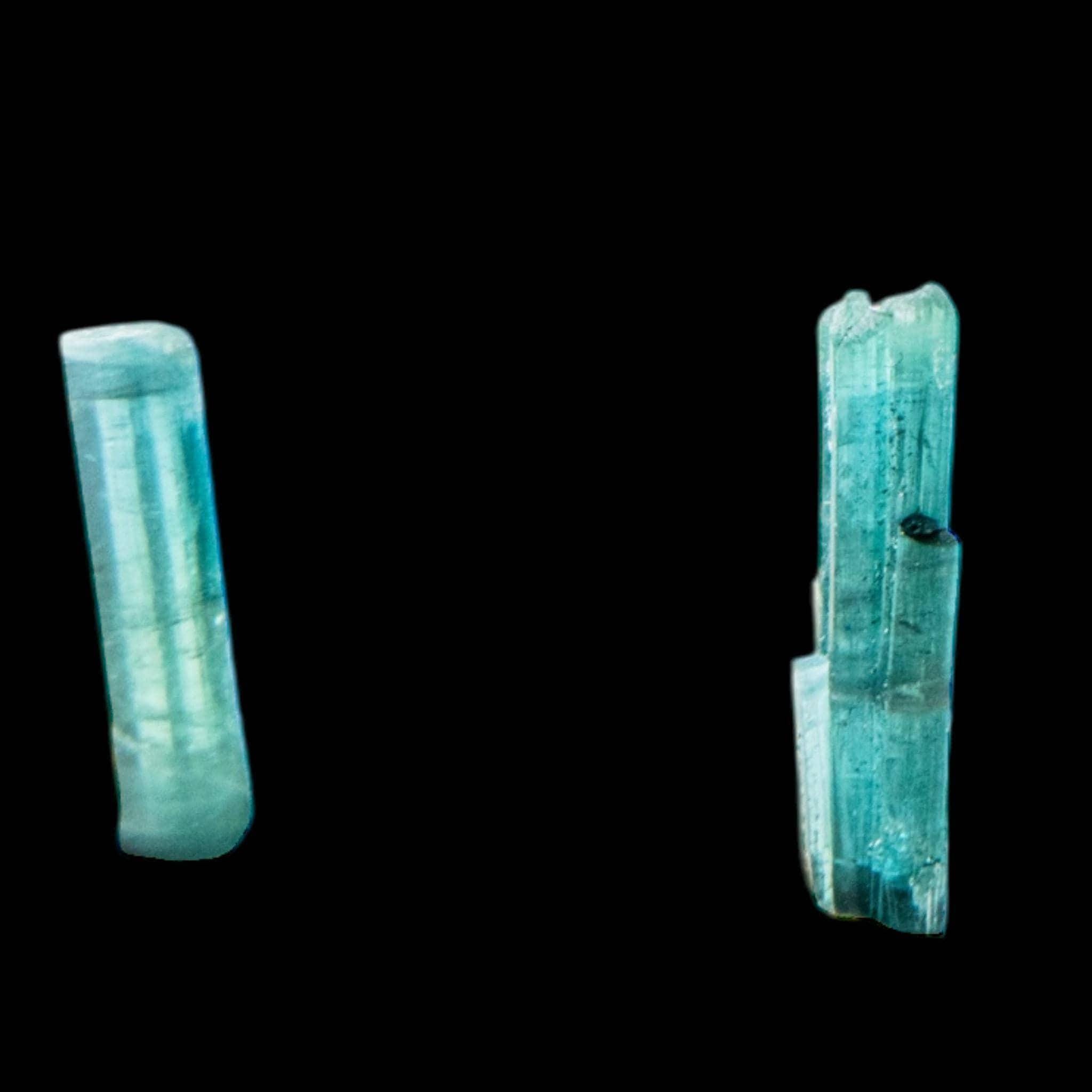 Blue tourmaline crystal, raw tourmaline point, natural tourmaline for jewellery making, wire wrap crystal, collector specimen - Image 2