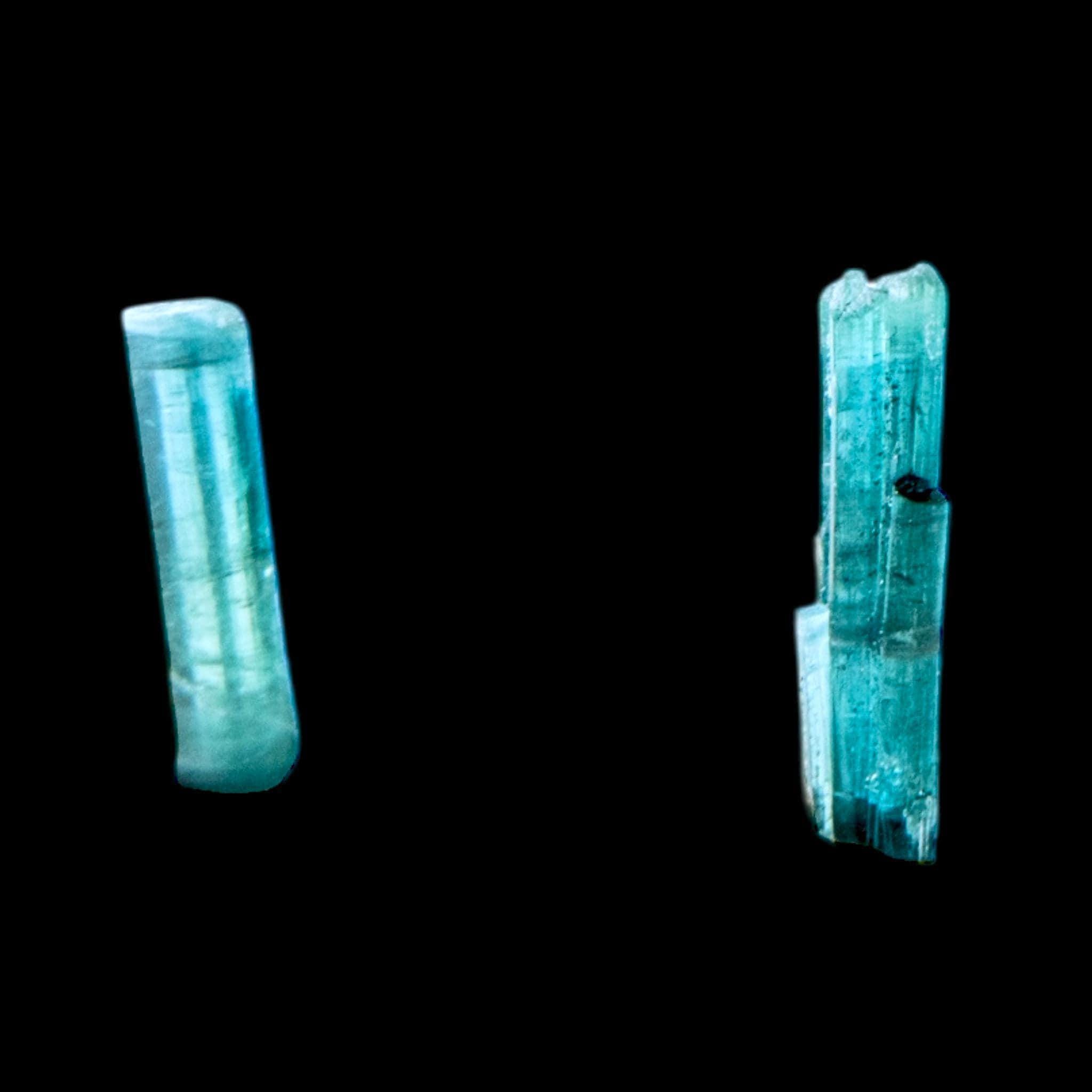 Blue tourmaline crystal, raw tourmaline point, natural tourmaline for jewellery making, wire wrap crystal, collector specimen - Image 4