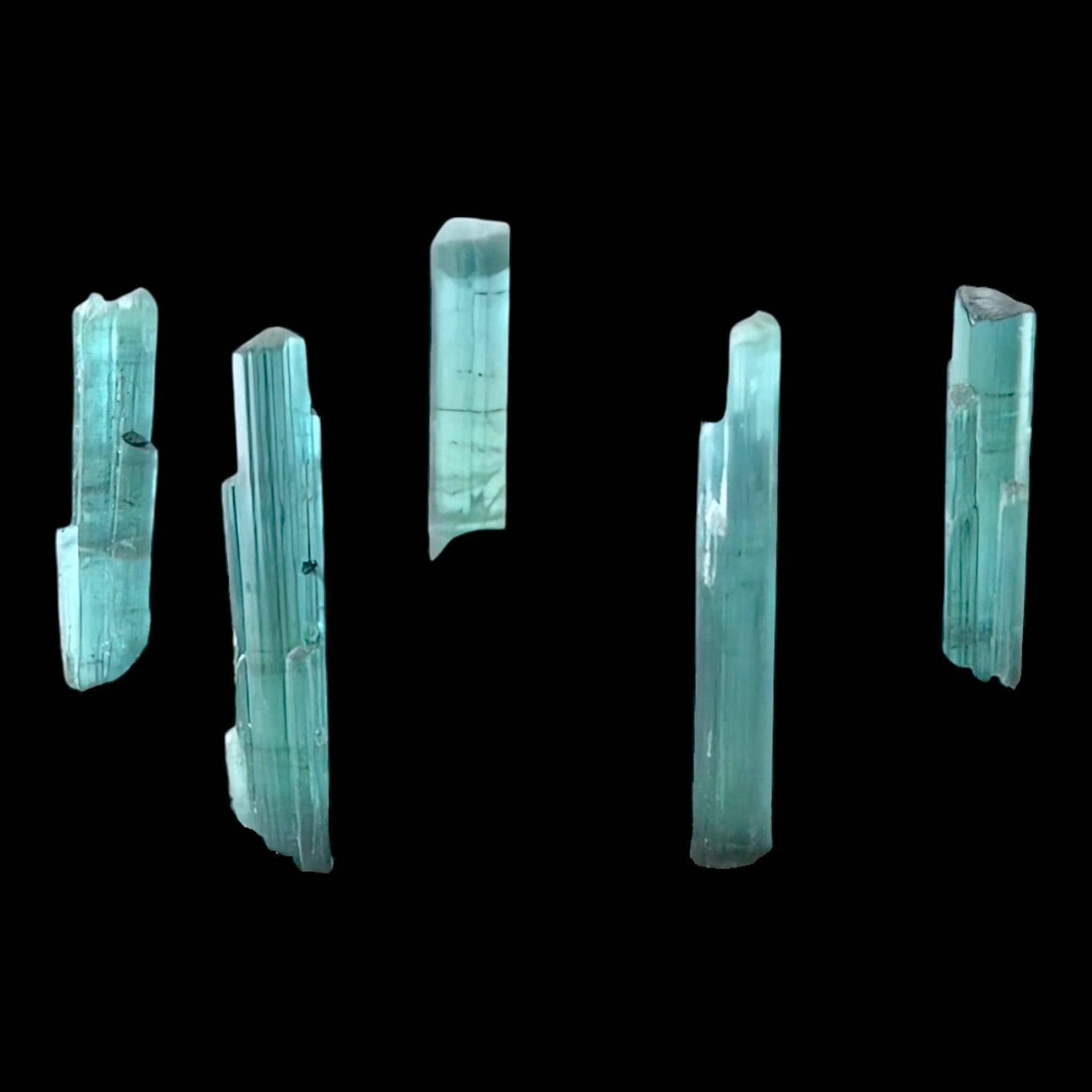 Blue tourmaline crystal, raw tourmaline point, natural tourmaline for jewellery making, wire wrap crystal, collector specimen - Image 7