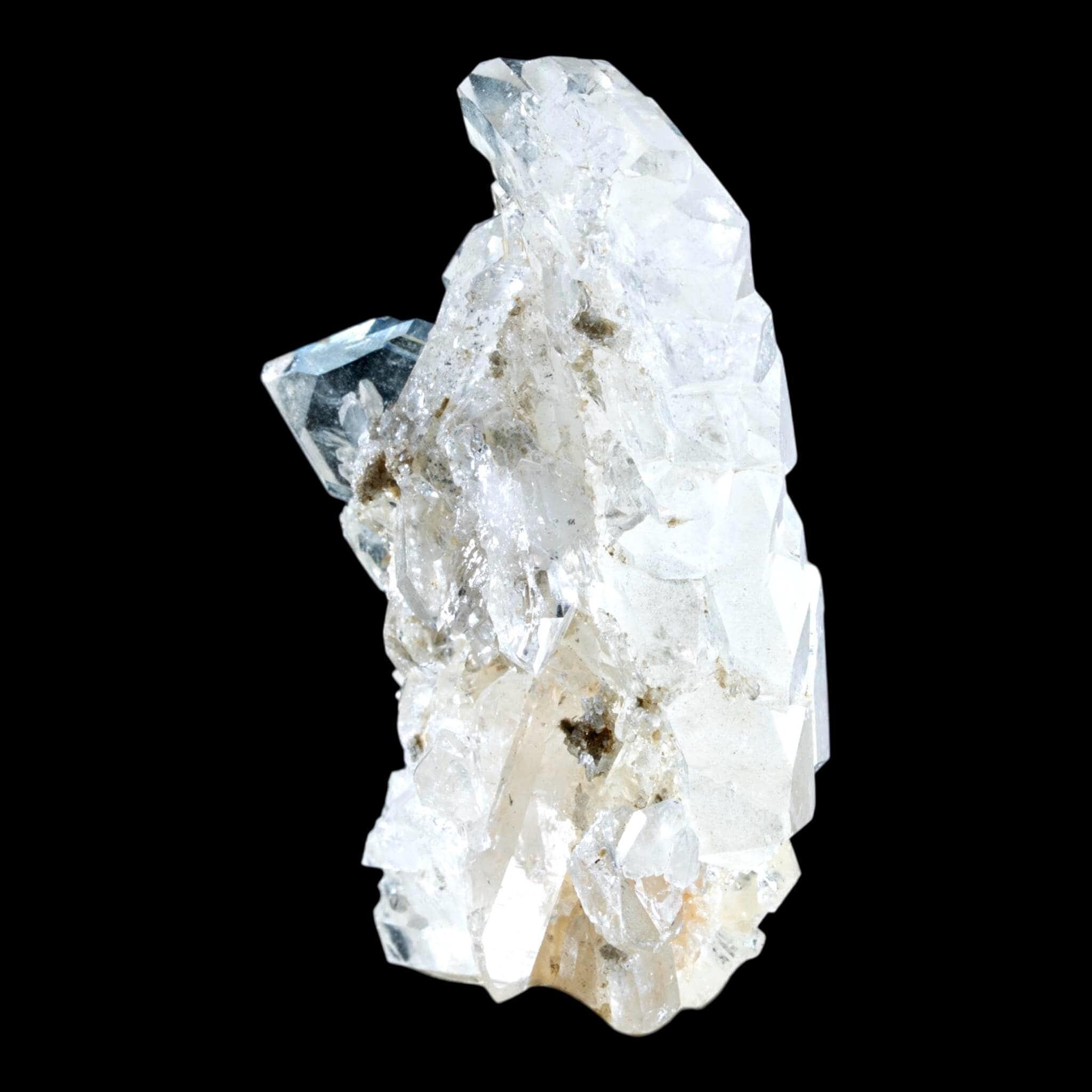 Faden quartz crystal cluster, swiss alpine quartz specimen, natural clear quartz for collectors, raw crystal for display, mineral decor - Image 5