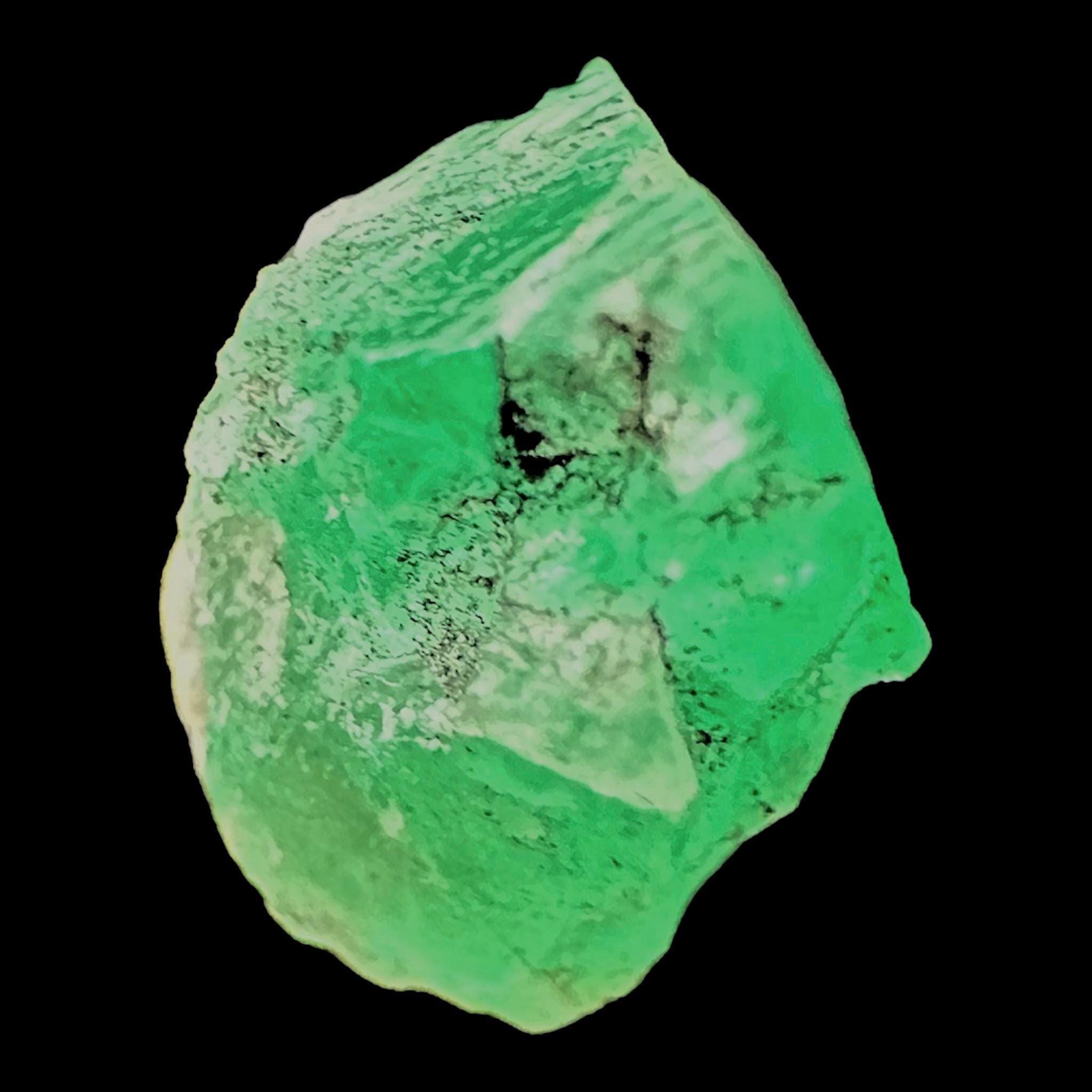 Emerald crystal raw sustainably mined, colombian emerald specimen from coscuez, uncut natural green emerald stone for collectors - Image 3