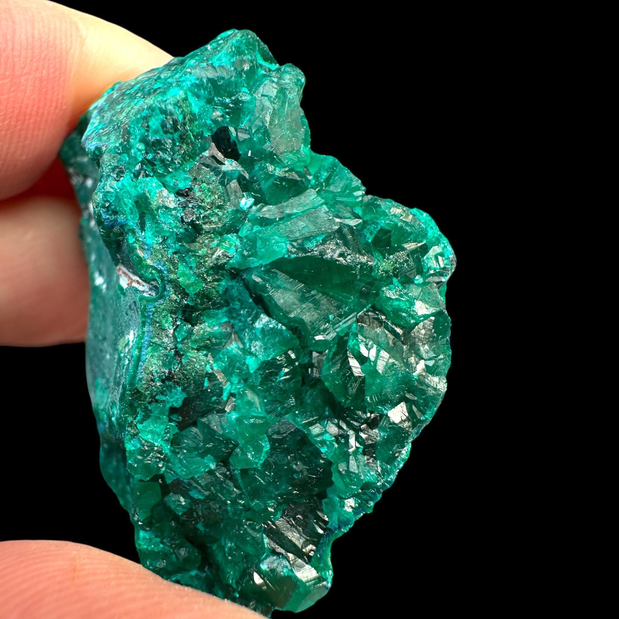 Dioptase crystal mineral specimen for collectors perfect for crystal healing or home decor - Image 2