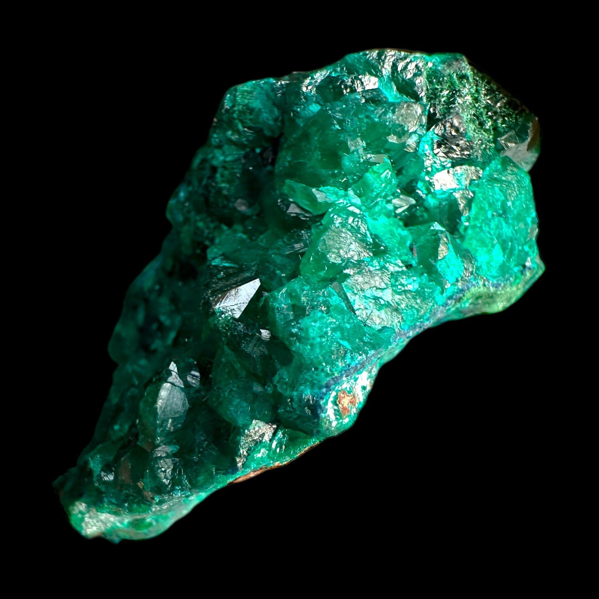Dioptase crystal mineral specimen for collectors perfect for crystal healing or home decor - Image 3
