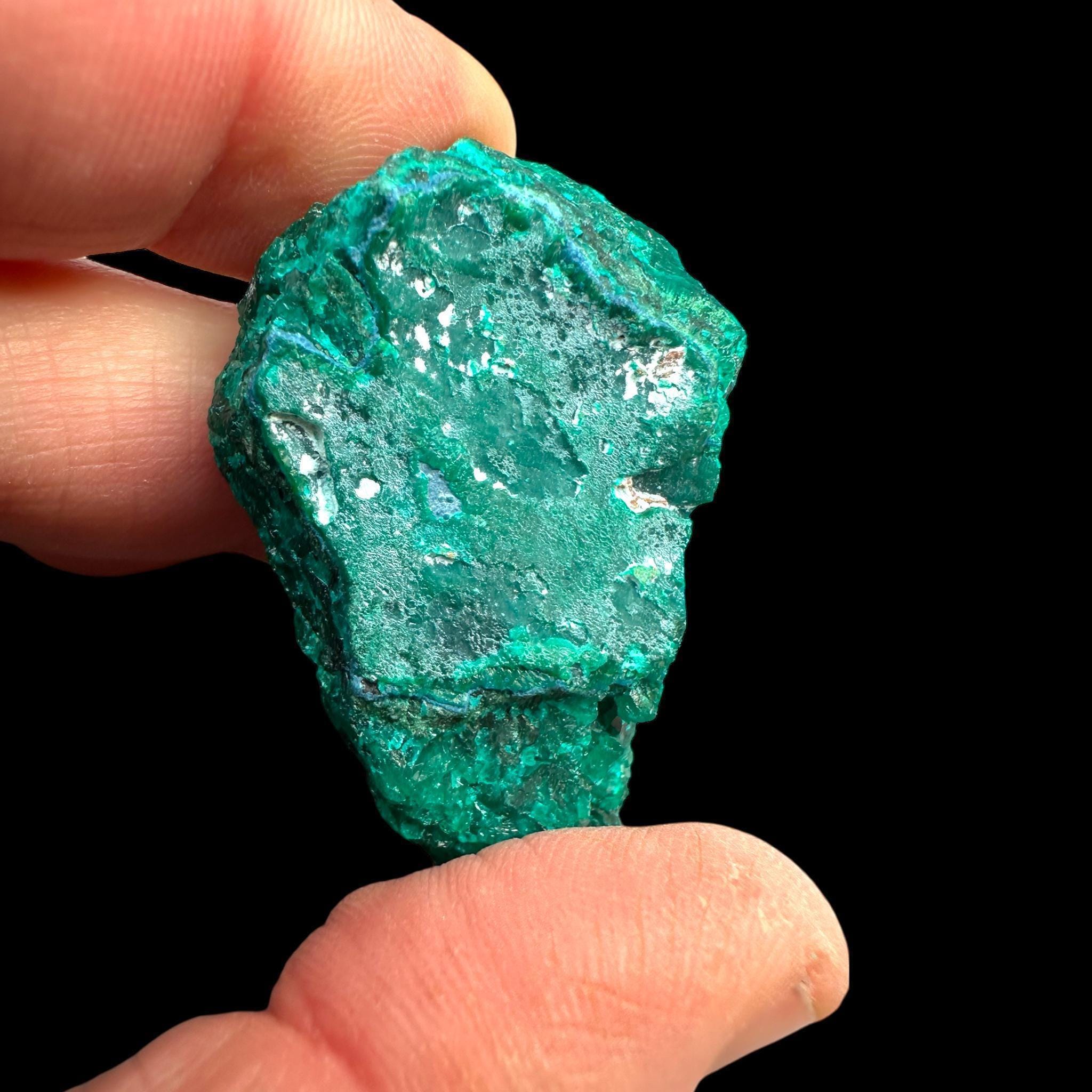 Dioptase crystal mineral specimen for collectors perfect for crystal healing or home decor - Image 4