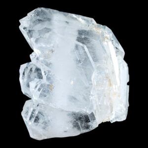 Faden quartz crystal cluster, natural clear quartz specimen, raw quartz crystal, collector mineral, display crystal for shelf