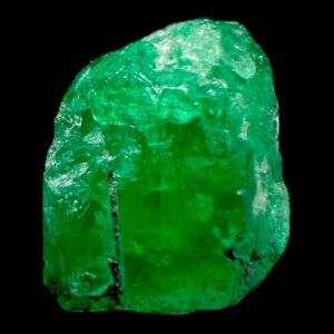 Colombian emerald raw crystal specimen natural rough emerald green raw emerald from coscuez mine