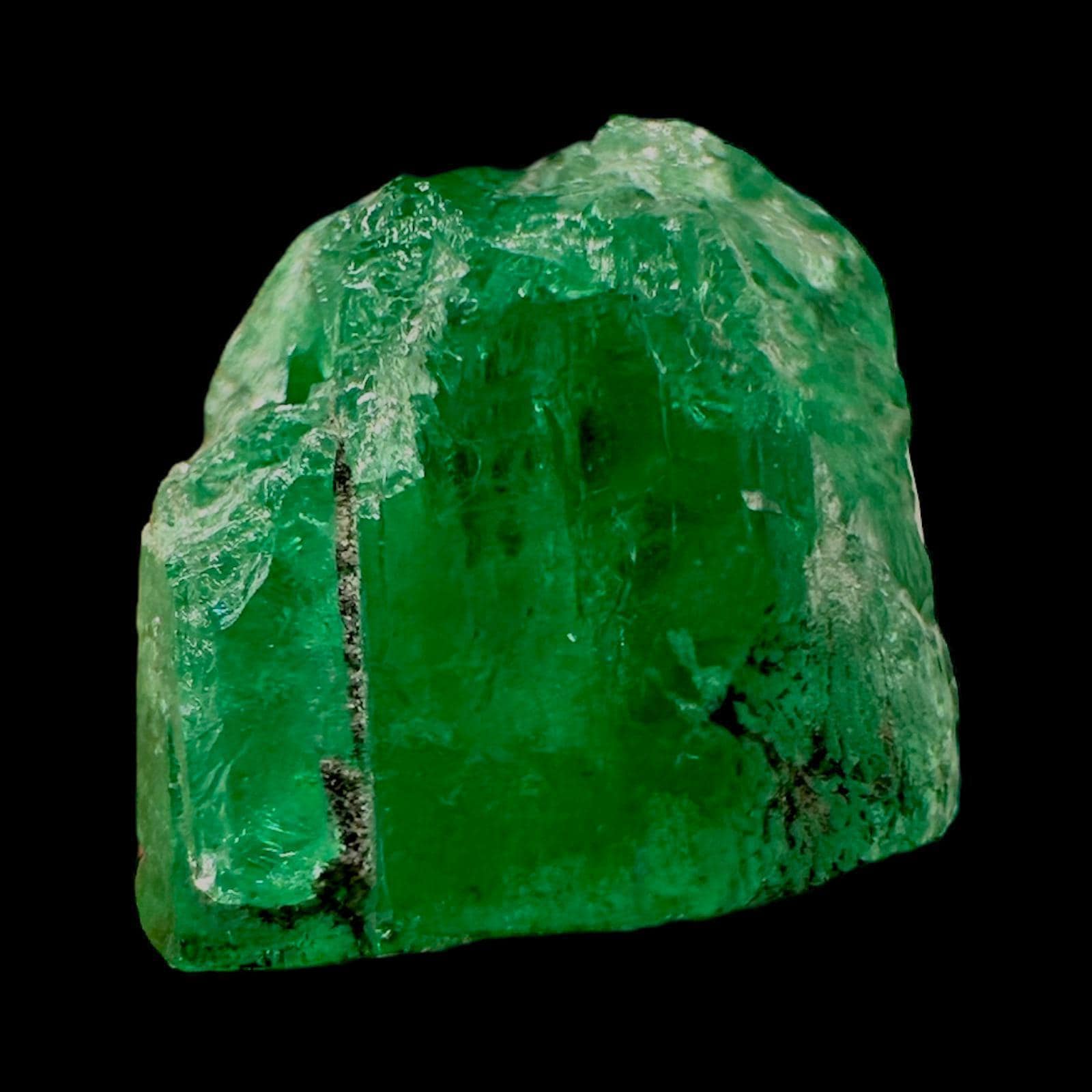 Colombian emerald raw crystal specimen natural rough emerald green raw emerald from coscuez mine - Image 6