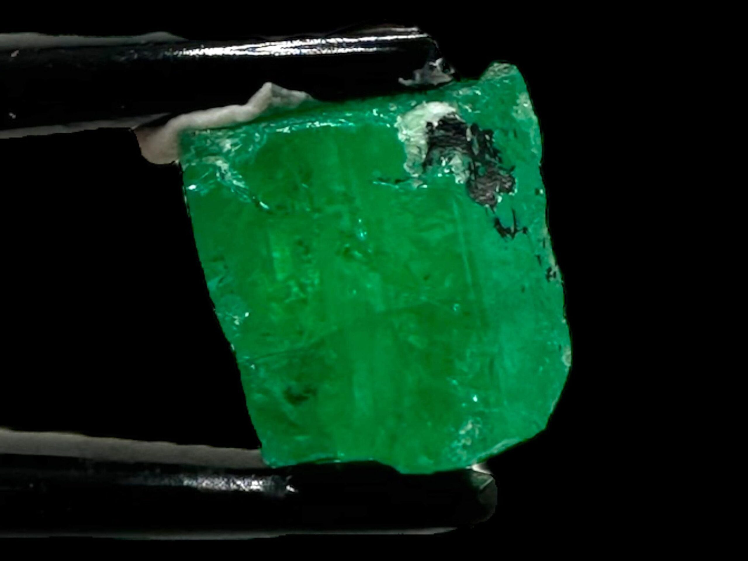 Colombian emerald raw crystal specimen natural rough emerald green raw emerald from coscuez mine - Image 7