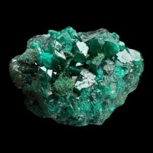 Dioptase with malachite crystal, green dioptase cluster from congo, raw collector mineral specimen, rare green crystal for collectors