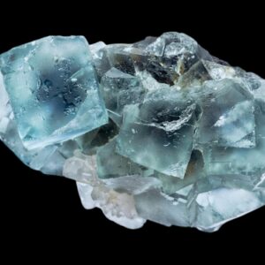 Blue fluorite crystal, fluorite mineral specimen, UV reactive fluorite, Okorusu Fluorite from Namibia