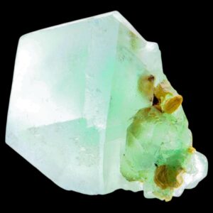 Fluorite crystal cluster from namibia, rare erongo fluorite specimen, raw mineral display piece, green purple cubic fluorite crystal