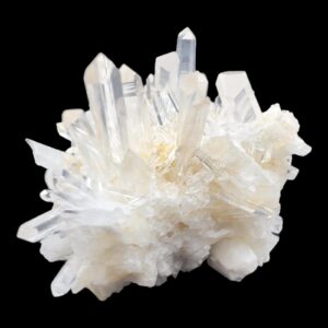 Clear quartz crystal cluster centrepiece, natural colombian quartz spray, raw quartz for collectors, display crystal for home or altar