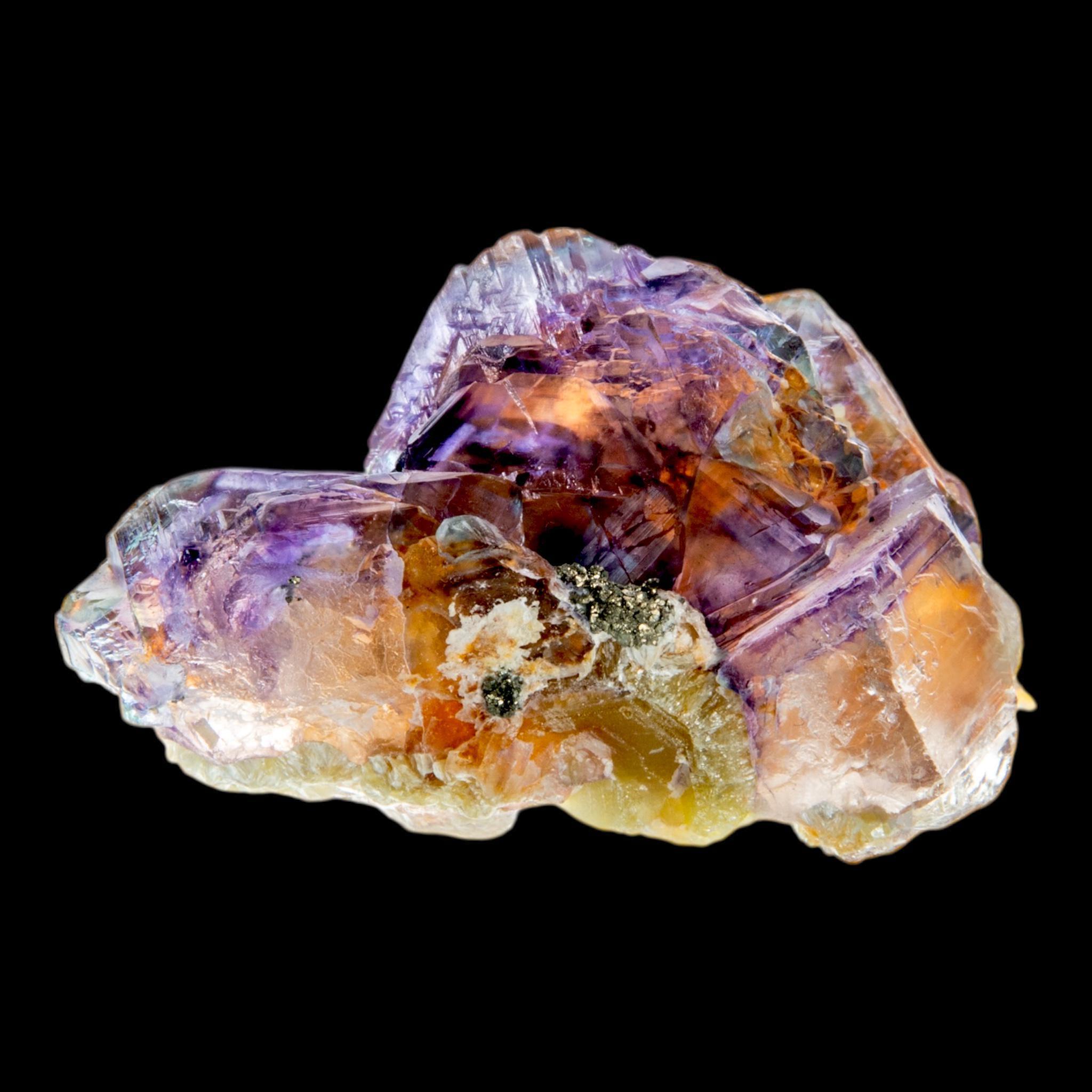 Chinese fluorite crystal mineral specimen for display, natural fluorite mineral specimen for collectors - Image 2