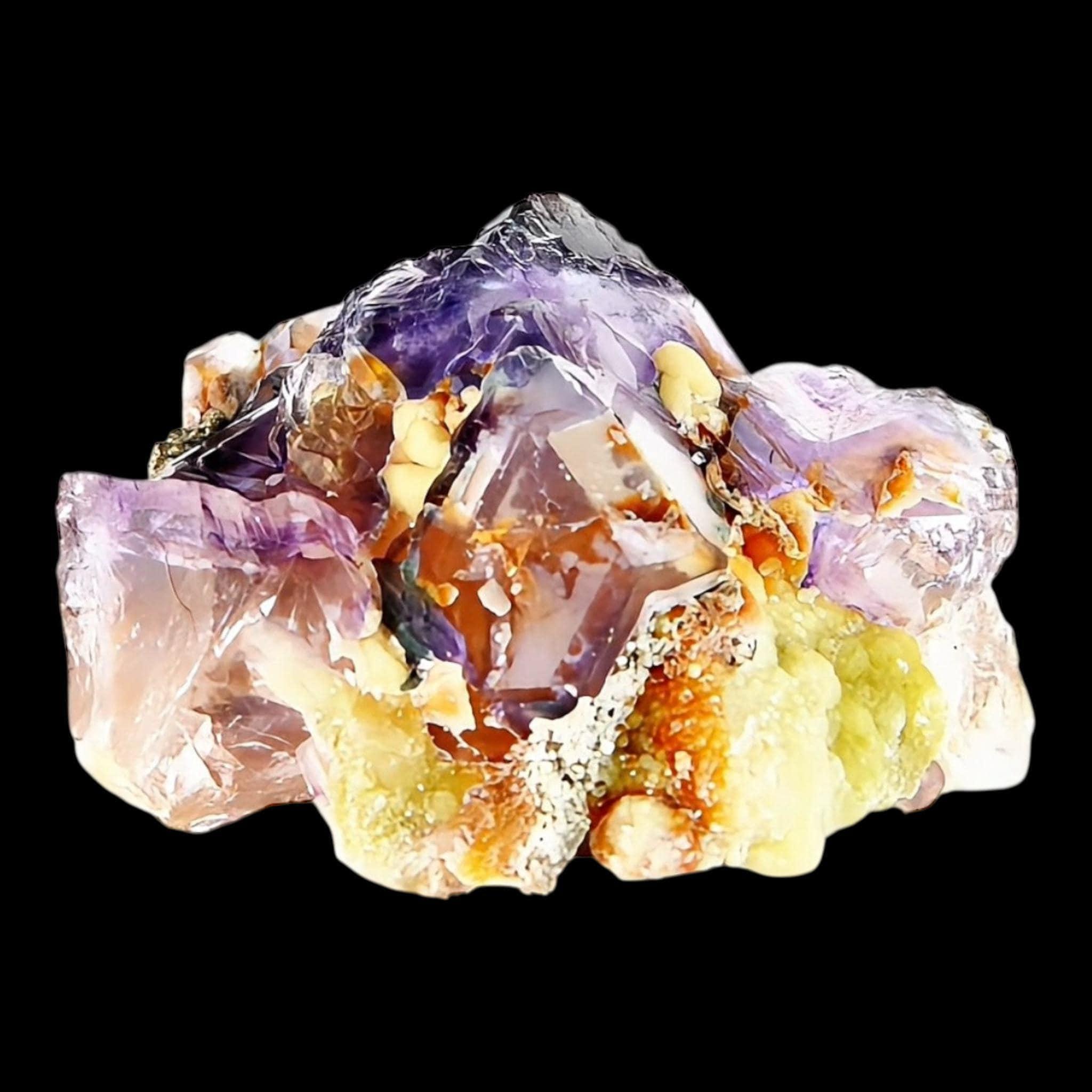 Chinese fluorite crystal mineral specimen for display, natural fluorite mineral specimen for collectors - Image 8