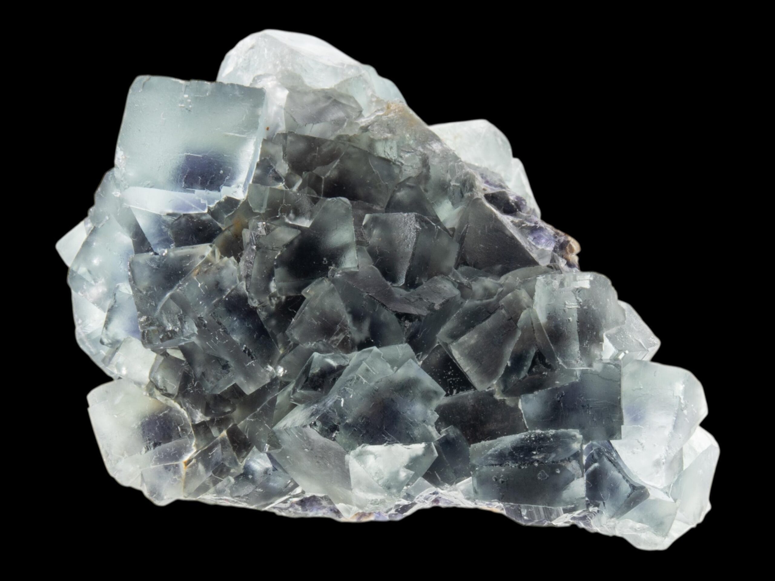 Fluorite cluster, blue fluorite crystal, cubic fluorite specimen, raw fluorite, natural fluorite, okorusu fluorite for collectors - Image 2