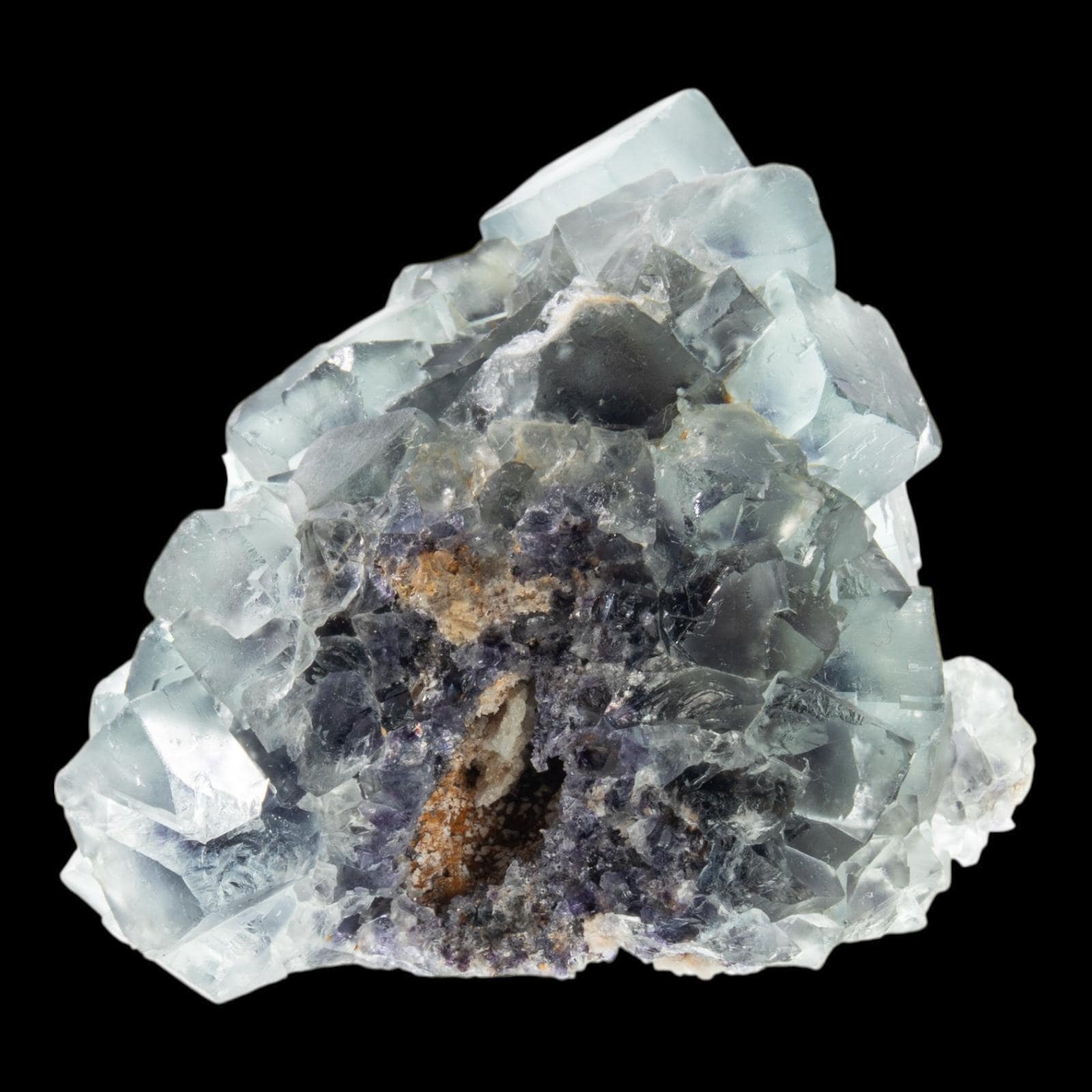 Fluorite cluster, blue fluorite crystal, cubic fluorite specimen, raw fluorite, natural fluorite, okorusu fluorite for collectors - Image 4